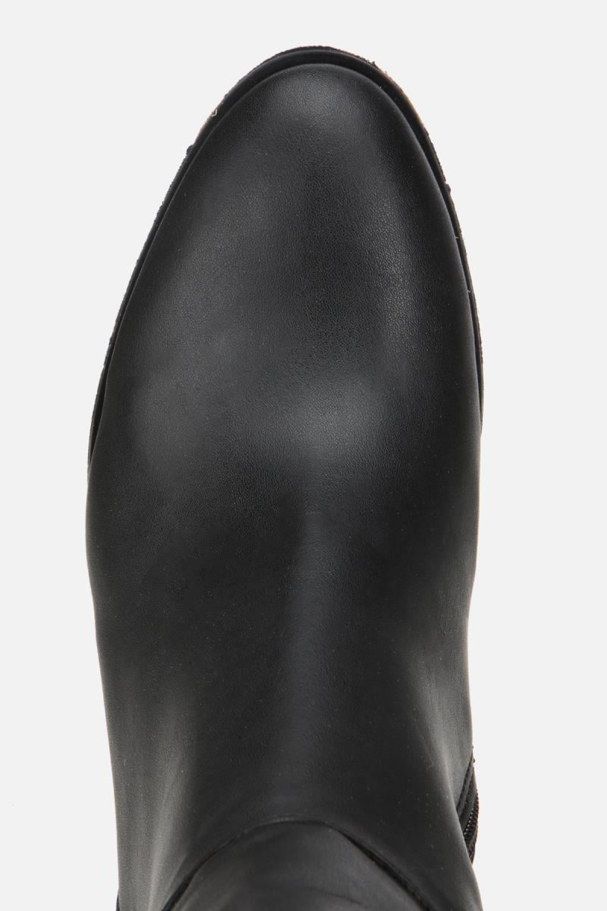 Kadın Siyah Dikiş Detaylı Topuklu Çizme - Görsel 6