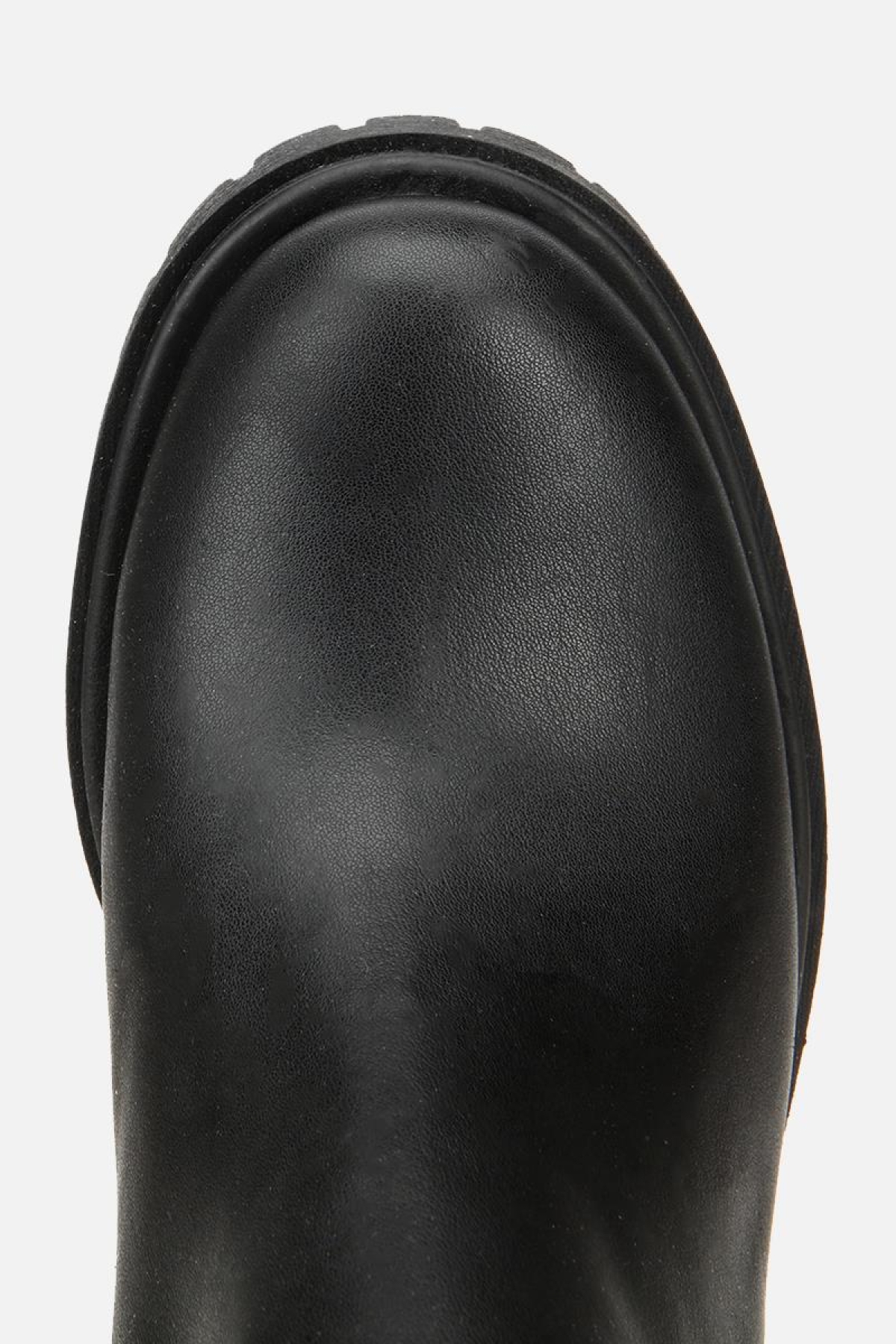 Kadın Siyah Kalın Tabanlı Topuklu Çizme - Görsel 6