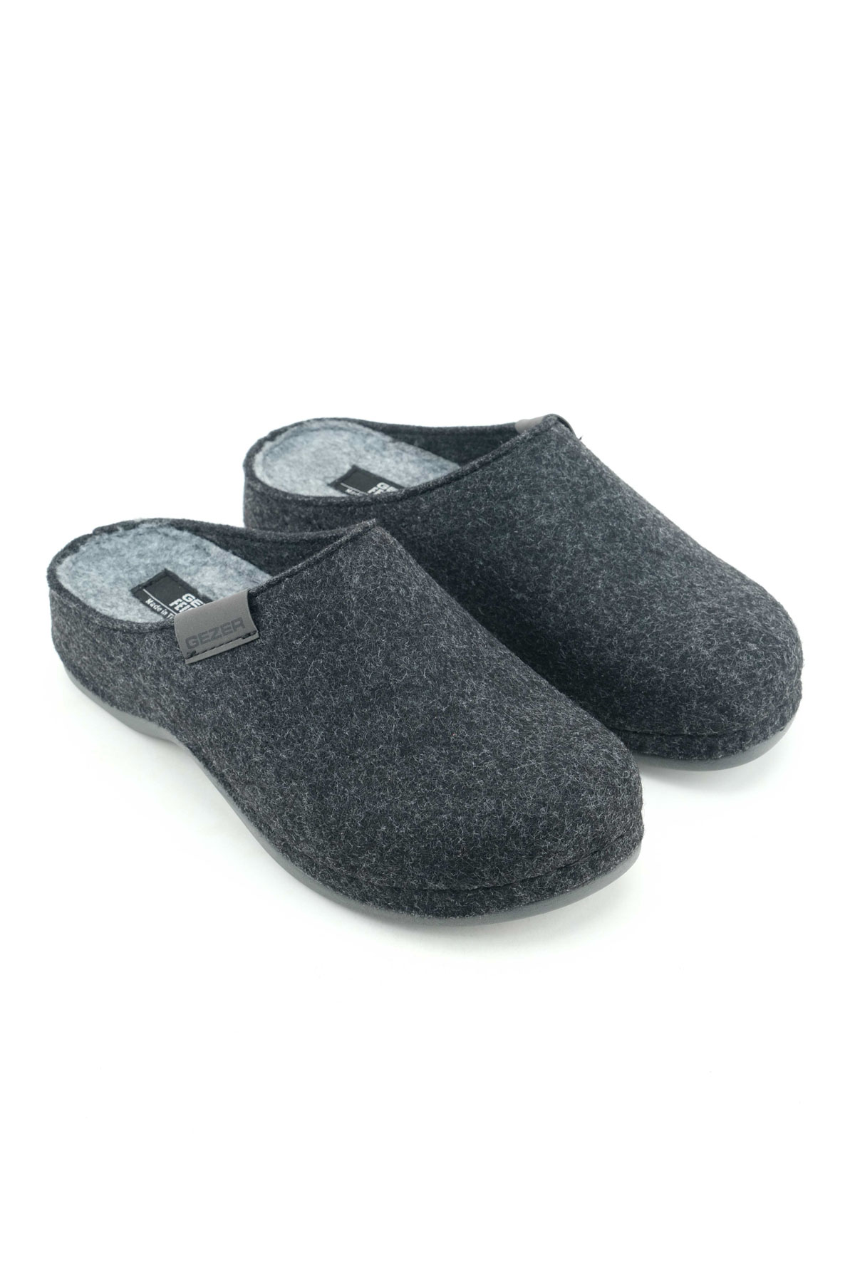 Feichtingen Kadın Kışlık Keçe Rahat Taban Ev Bahçe Terlik - Görsel 4