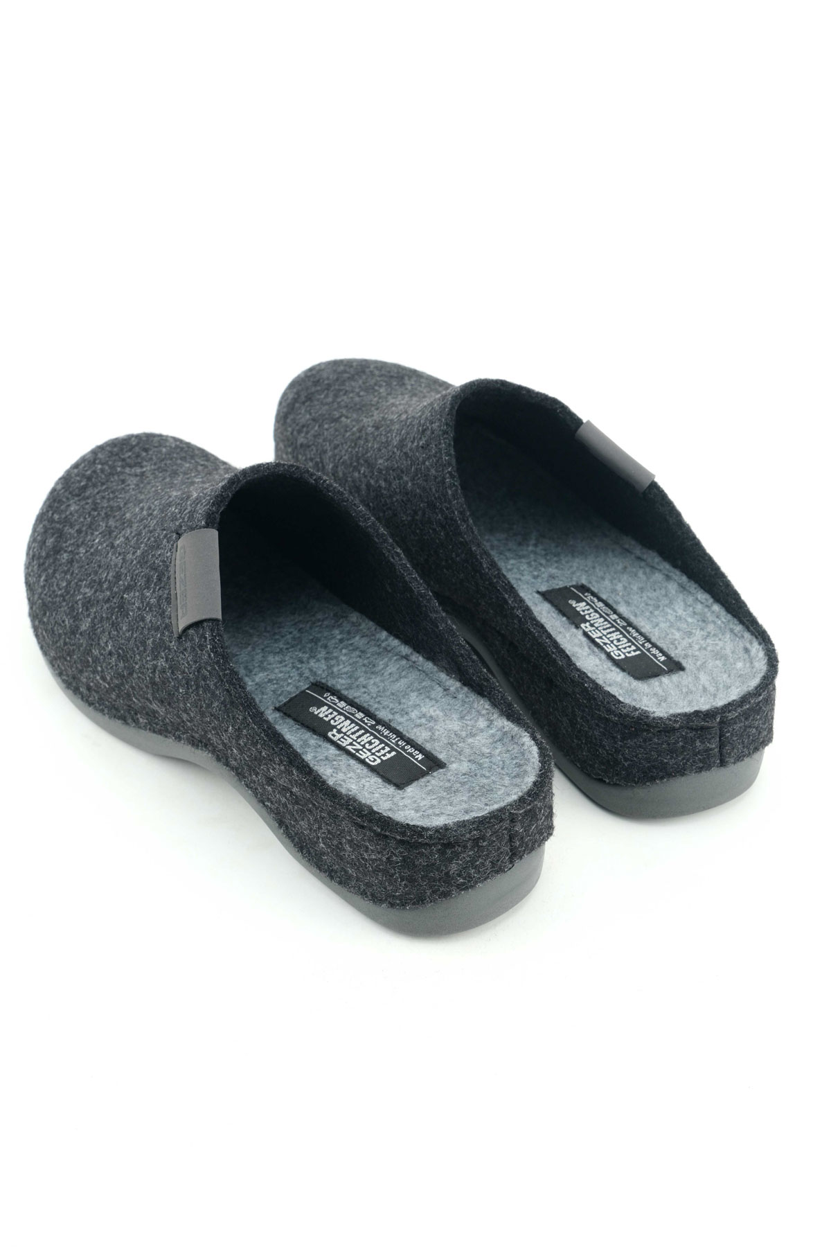 Feichtingen Kadın Kışlık Keçe Rahat Taban Ev Bahçe Terlik - Görsel 5