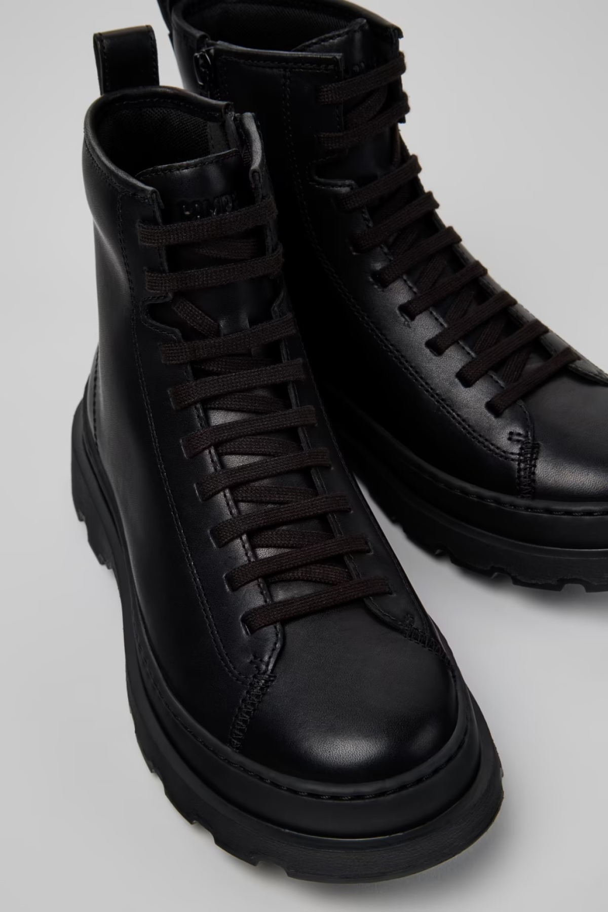 Camper Camper Siyah Brutus+ Deri Kadın Bot K400816-001 | Flo Siyah - 3. görsel