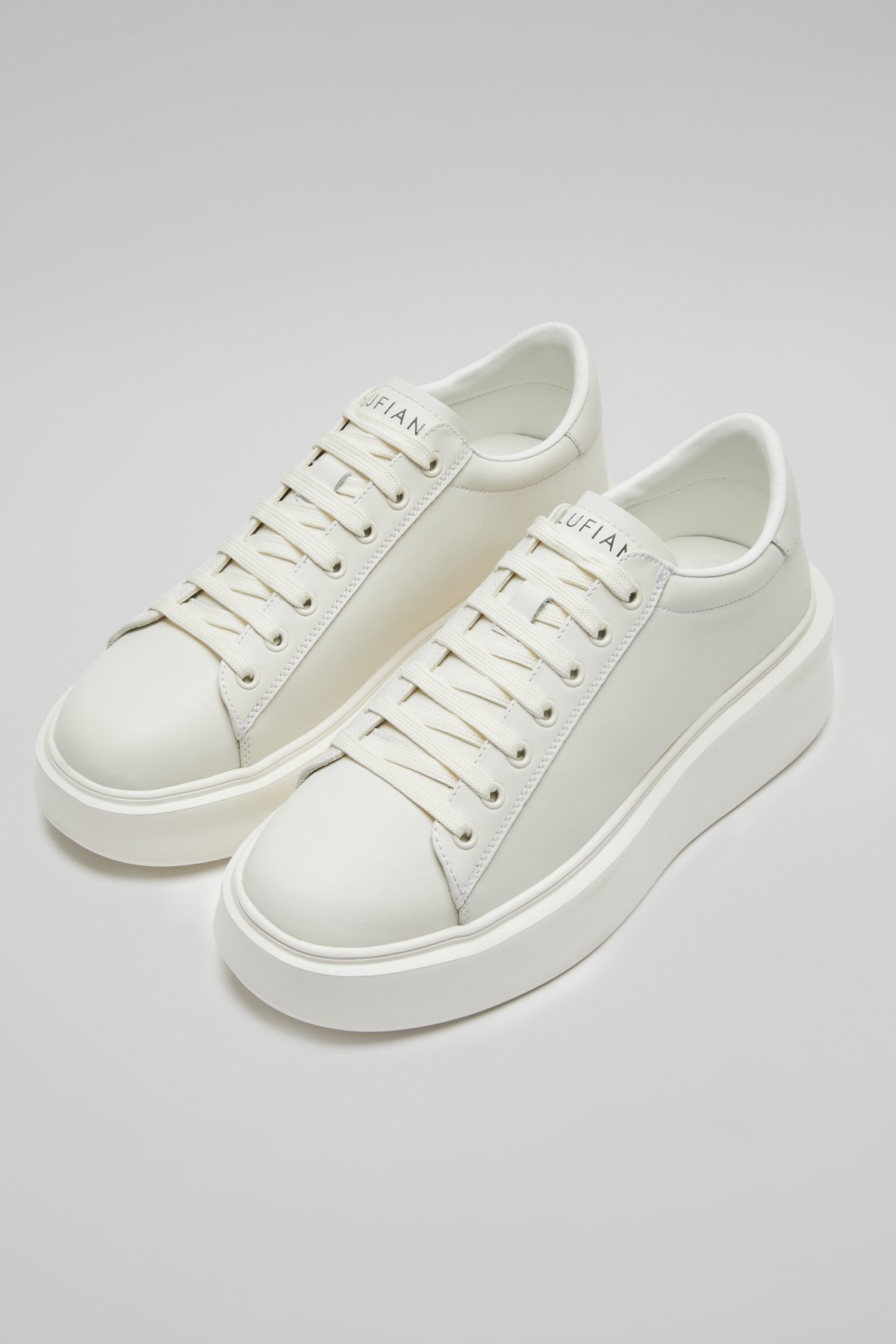 Lufian Lufian Beyaz Gage Erkek Deri Sneaker Ayakkabı 112230221 | Flo Beyaz - 4. görsel