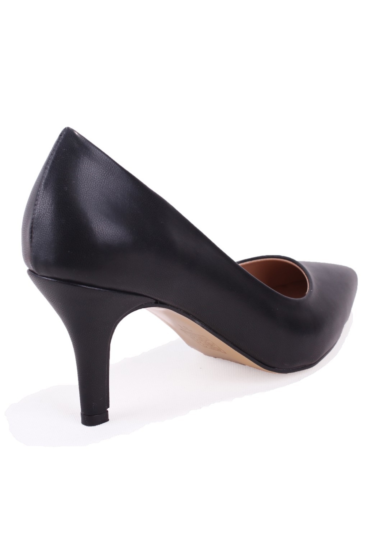 DZA07-388412 Siyah Stiletto Topuklu Kadın Ayakkabı - Görsel 5