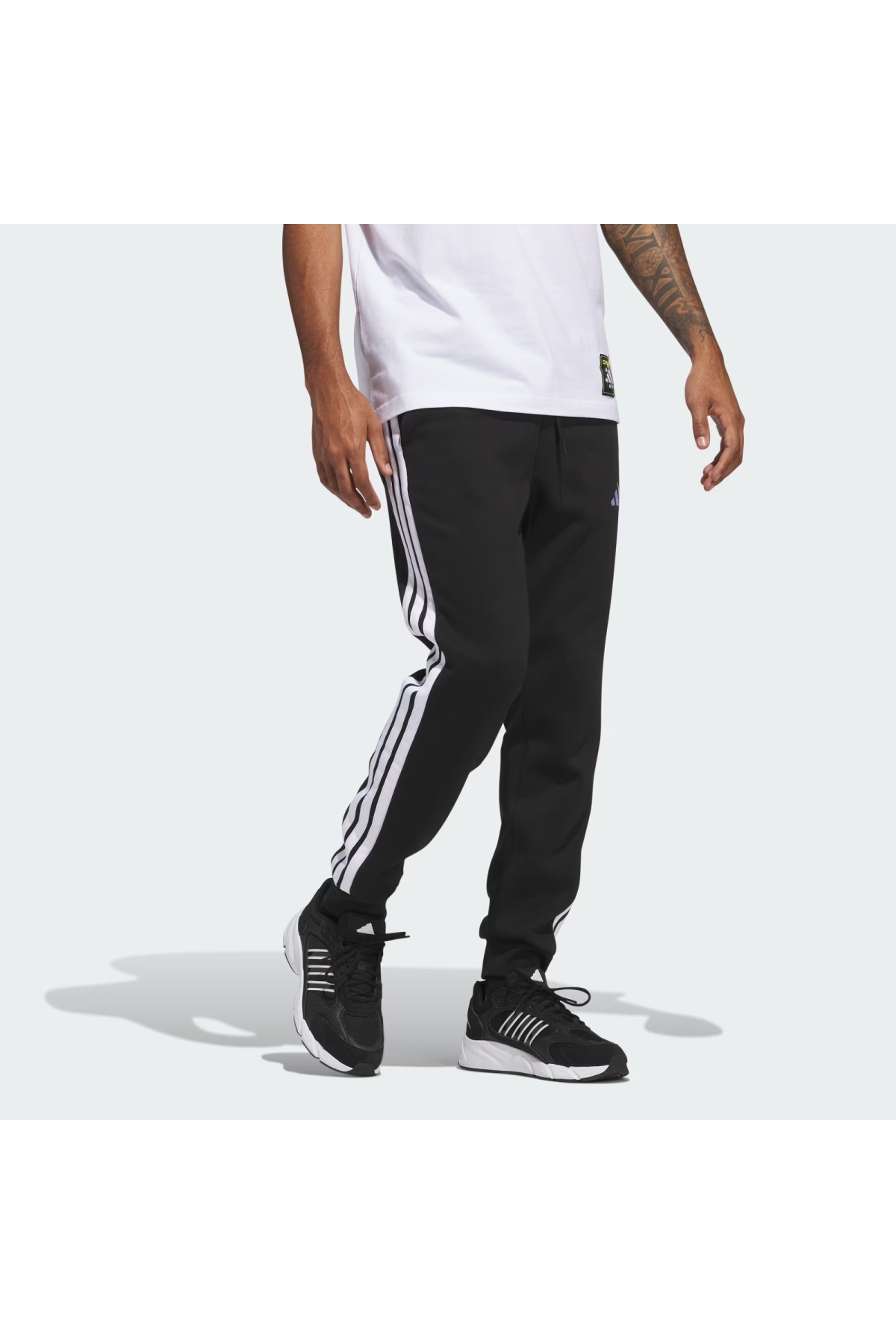 Essentials 3-Stripes Fleece Erkek Polar Eşofman Altı JD1861