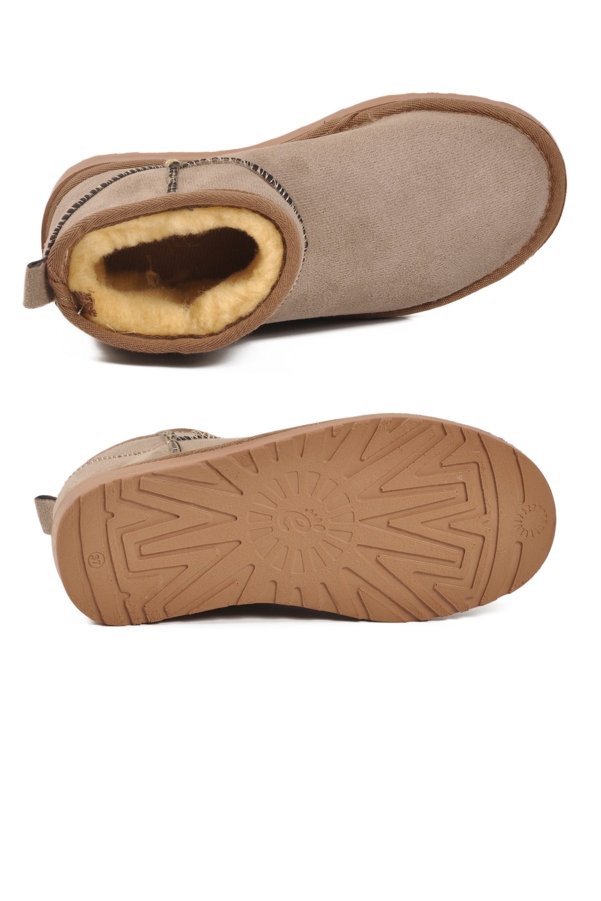 Vizon İçi Kürklü Soğuğa Dirençli Kadın Bot U-19 Z - Görsel 6