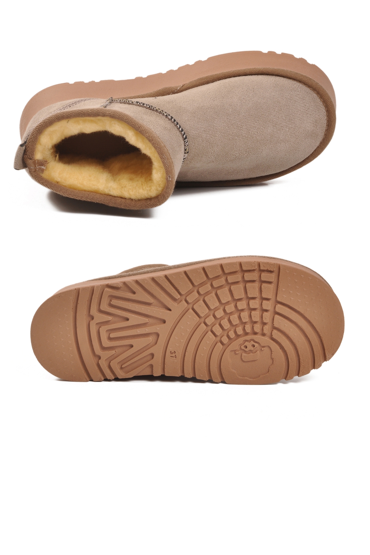 Vizon İçi Kürklü Soğuğa Dirençli Kadın Bot U-400 Z - Görsel 6