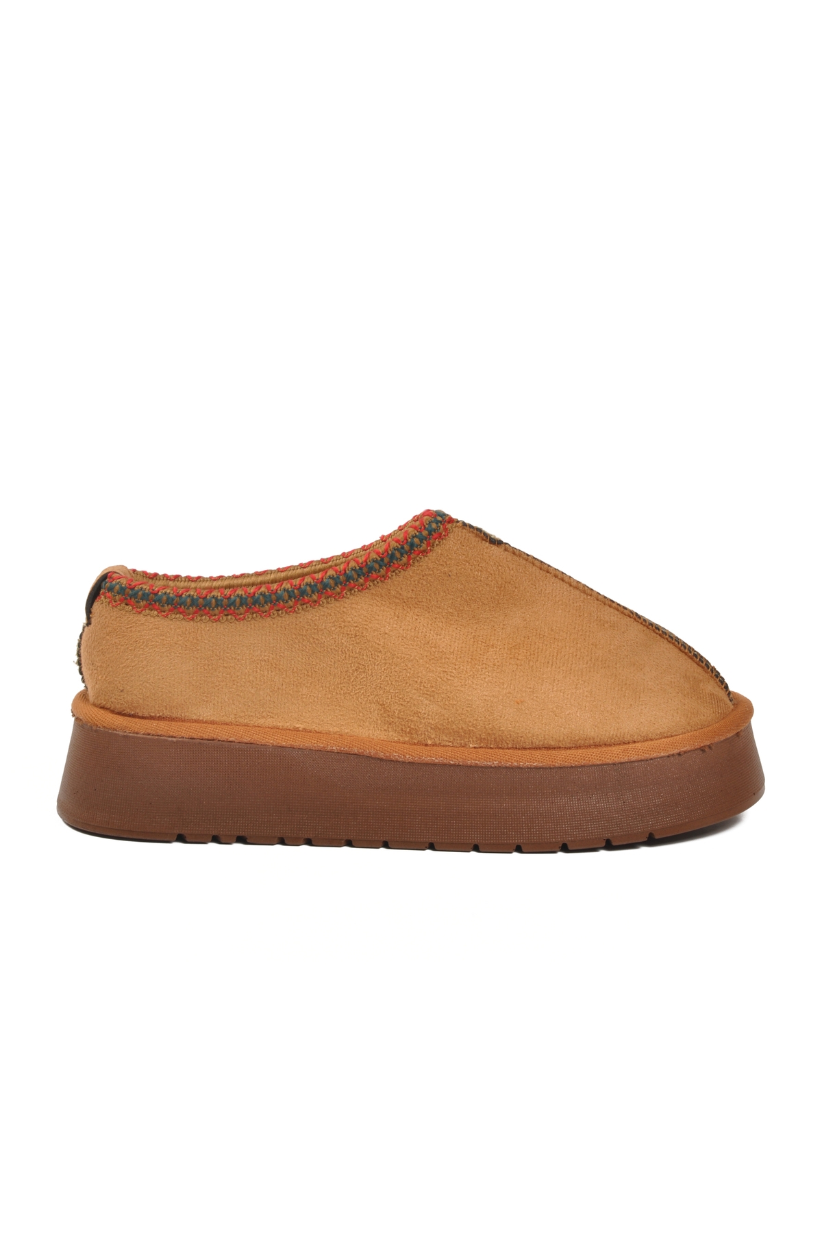 Taba İçi Kürklü Kadın Casual Ayakkabı U-50 Z - Görsel 3