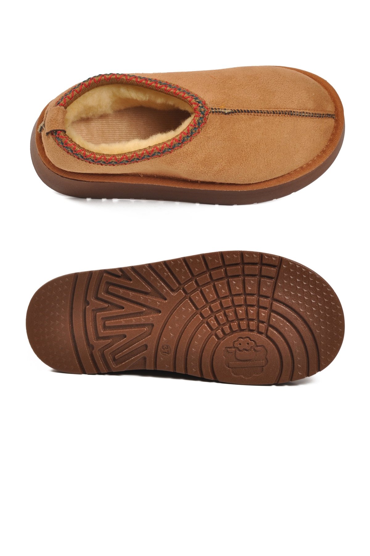 Taba İçi Kürklü Kadın Casual Ayakkabı U-50 Z - Görsel 6