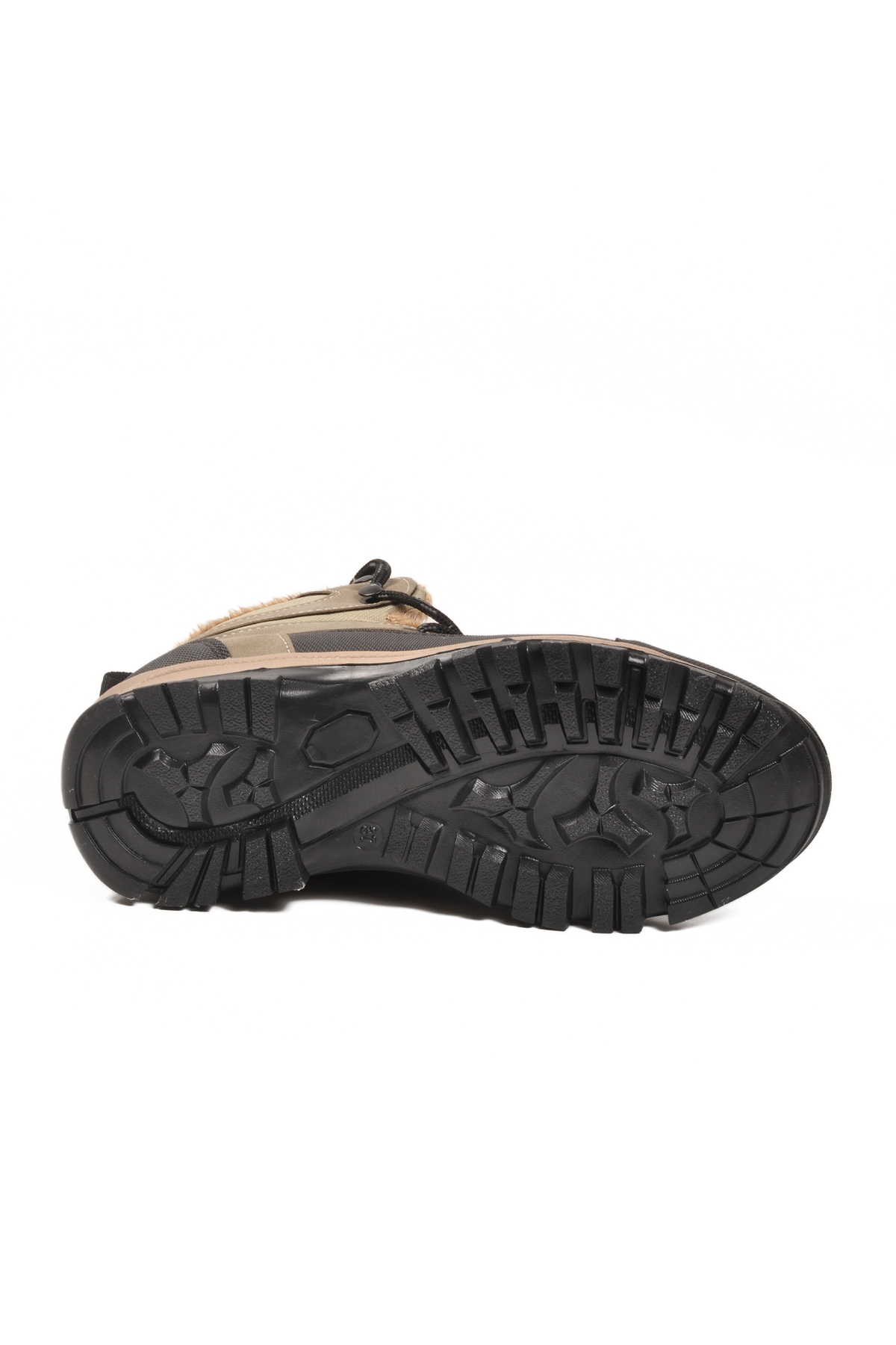 Bej İçi Kürklü Soğuğa Dirençli Kaymaz Taban Unisex Outdoor Bot 980 G - Görsel 6