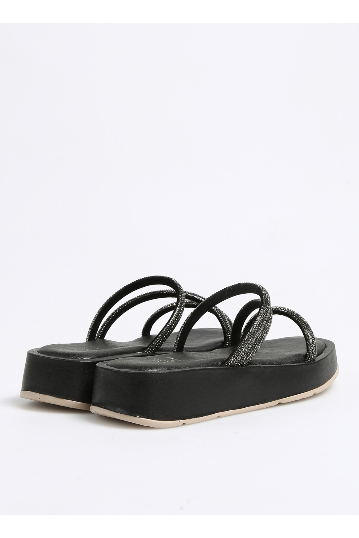 Fabrika Fabrika Siyah Kadın Terlik LOCH Sandalet & Terlik | Flo Siyah - 4. görsel