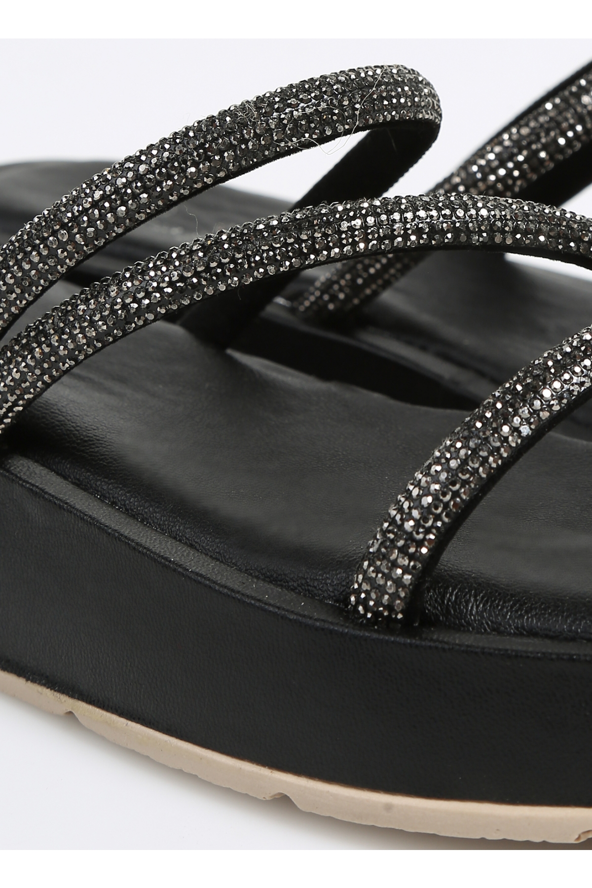 Fabrika Fabrika Siyah Kadın Terlik LOCH Sandalet & Terlik | Flo Siyah - 6. görsel