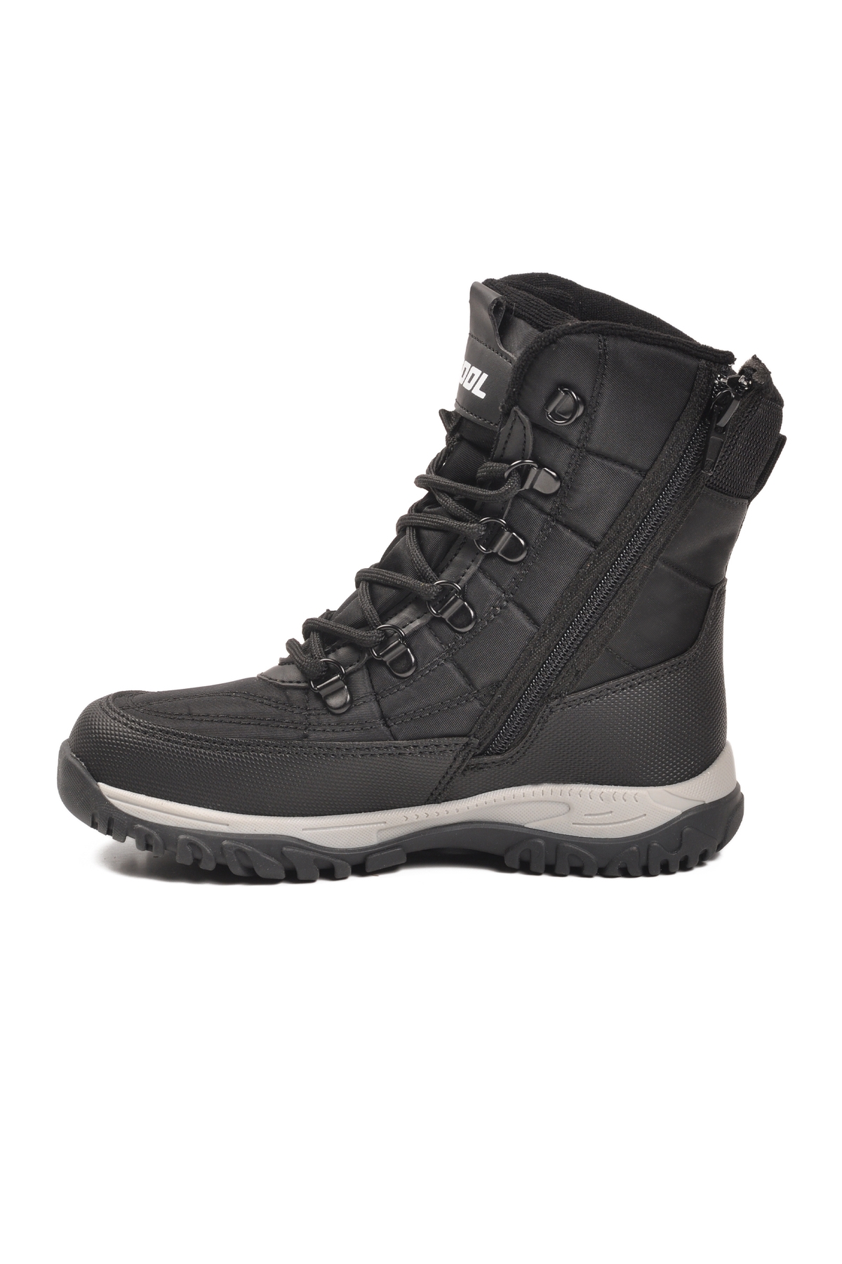 Siyah Polarlı Kaymaz Taban Soğuğa Dirençli Unisex Çocuk Bot Felix F - Görsel 5