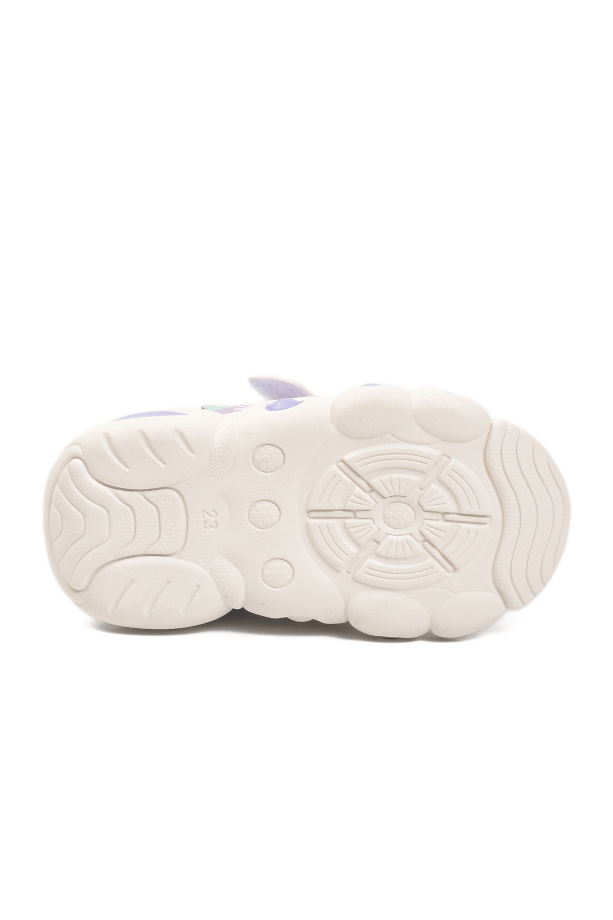 Lila Cırtlı Hafif Kız Bebek Spor Ayakkabı Dinito B - Görsel 6