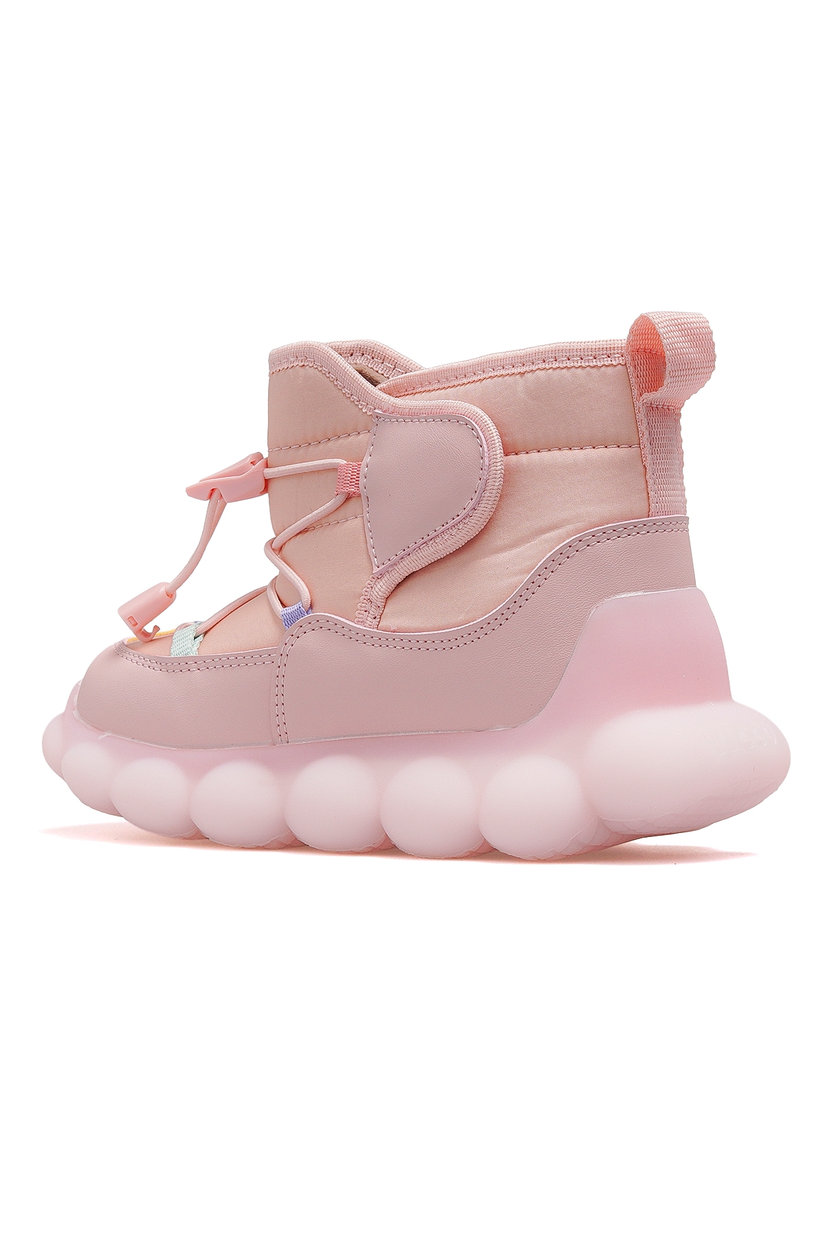 Tatu Kız Çocuk Işıklı Kürklü Bot 25k 943.500 Pk Pudra - Görsel 4