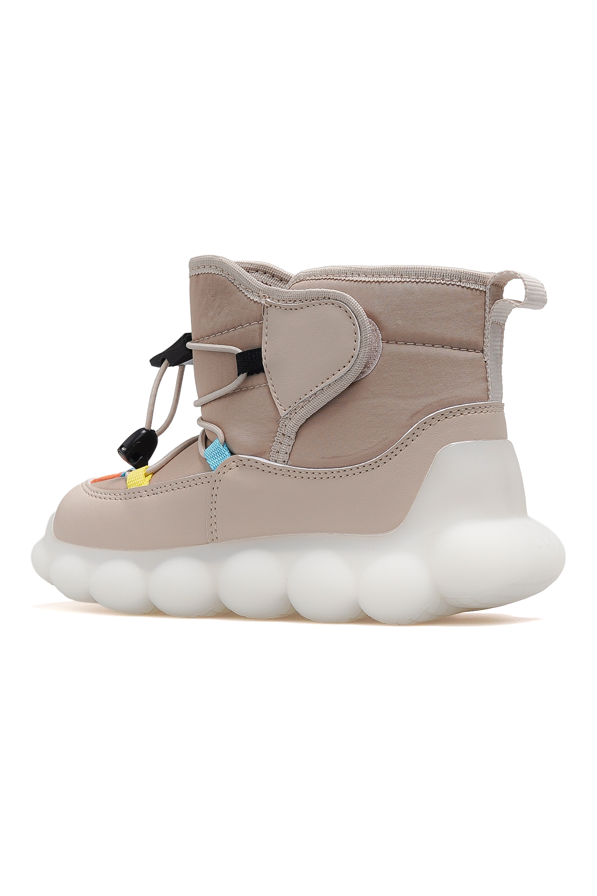 Tatu Kız Çocuk Işıklı Kürklü Bot 25k 943.500 Pk Bej - Görsel 4