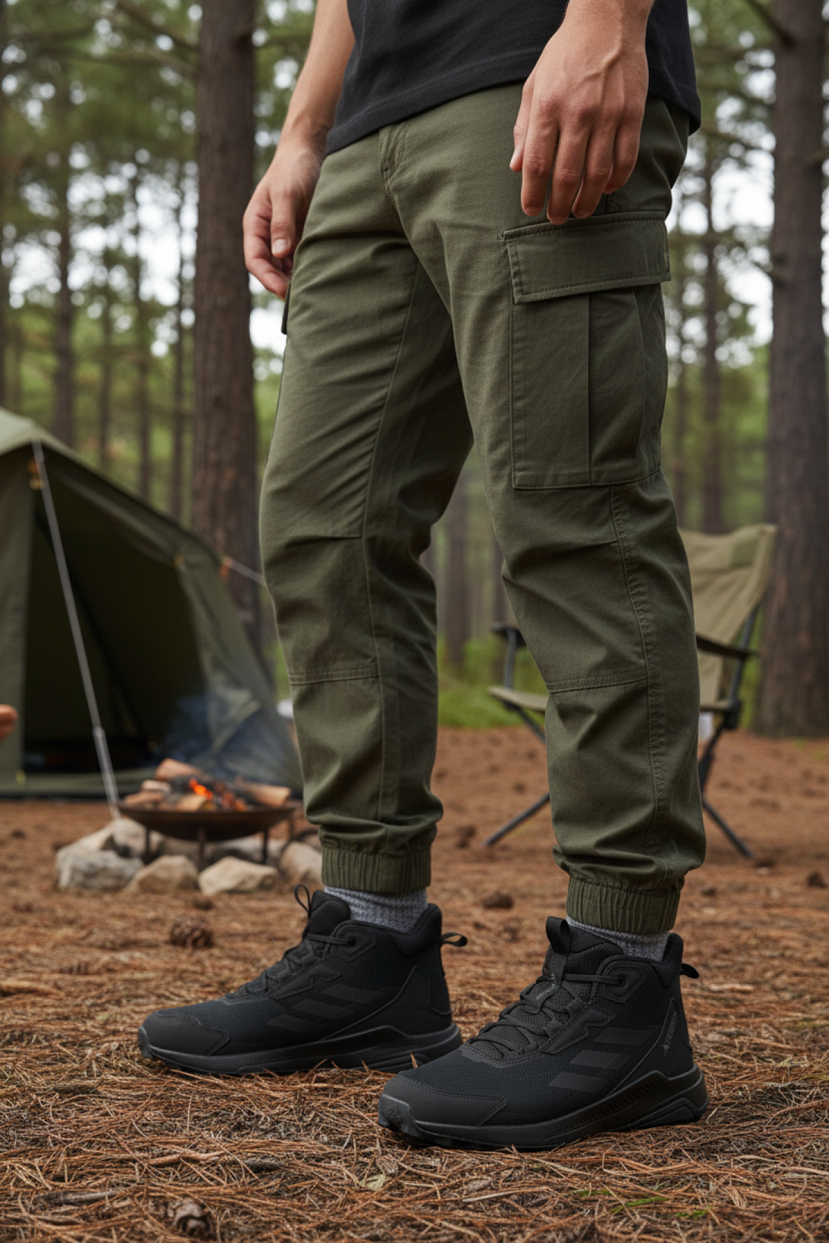 TERREX ANYLANDER MID Siyah Erkek Outdoor Bot - Görsel 3