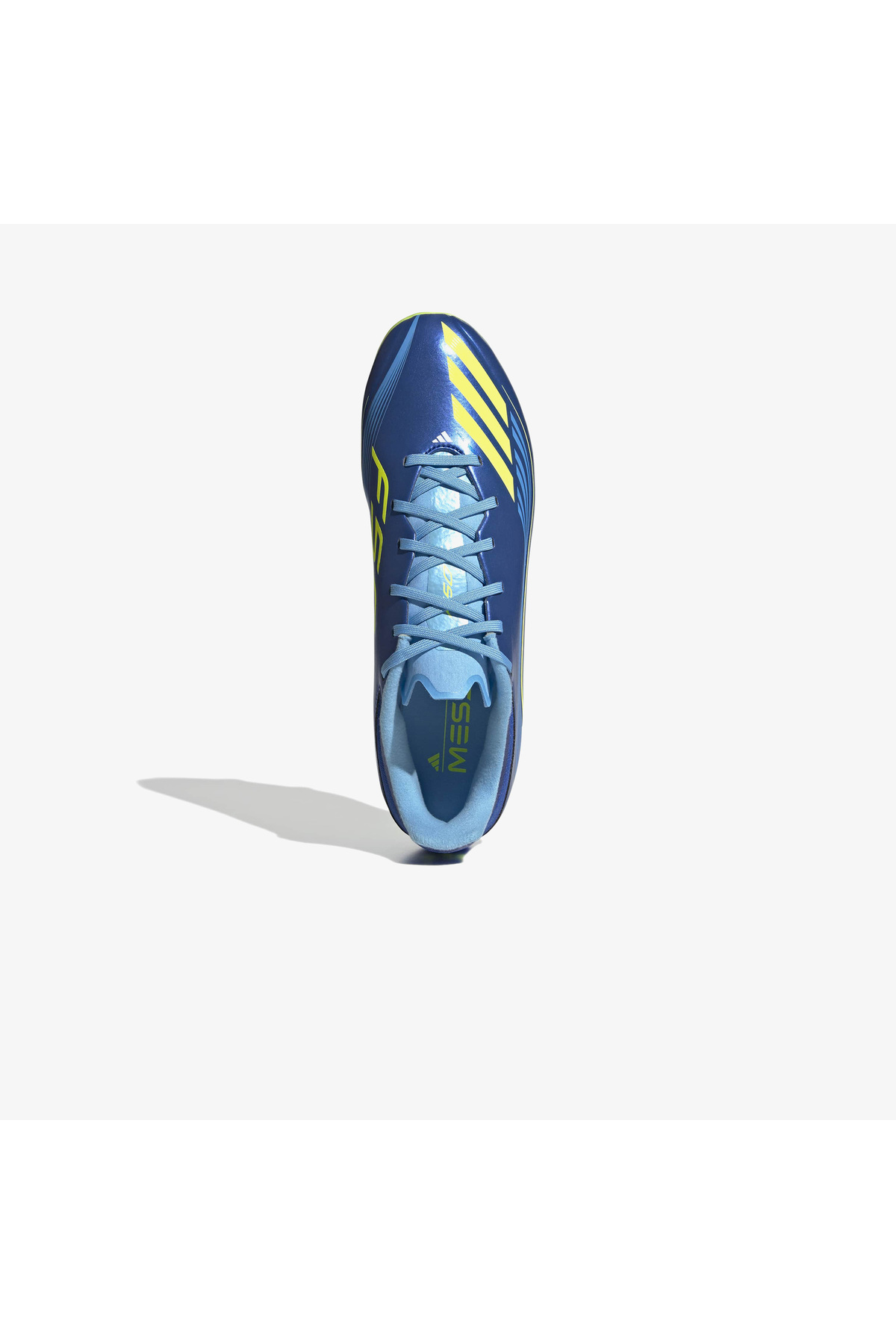 F50 Messi League Firm-Multi Ground Erkek Mavi Çim Saha Kramponu - Görsel 6