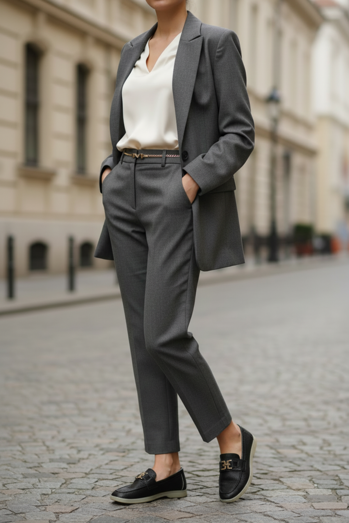 25K-8147 5PR Siyah Kadın Loafer - Görsel 3