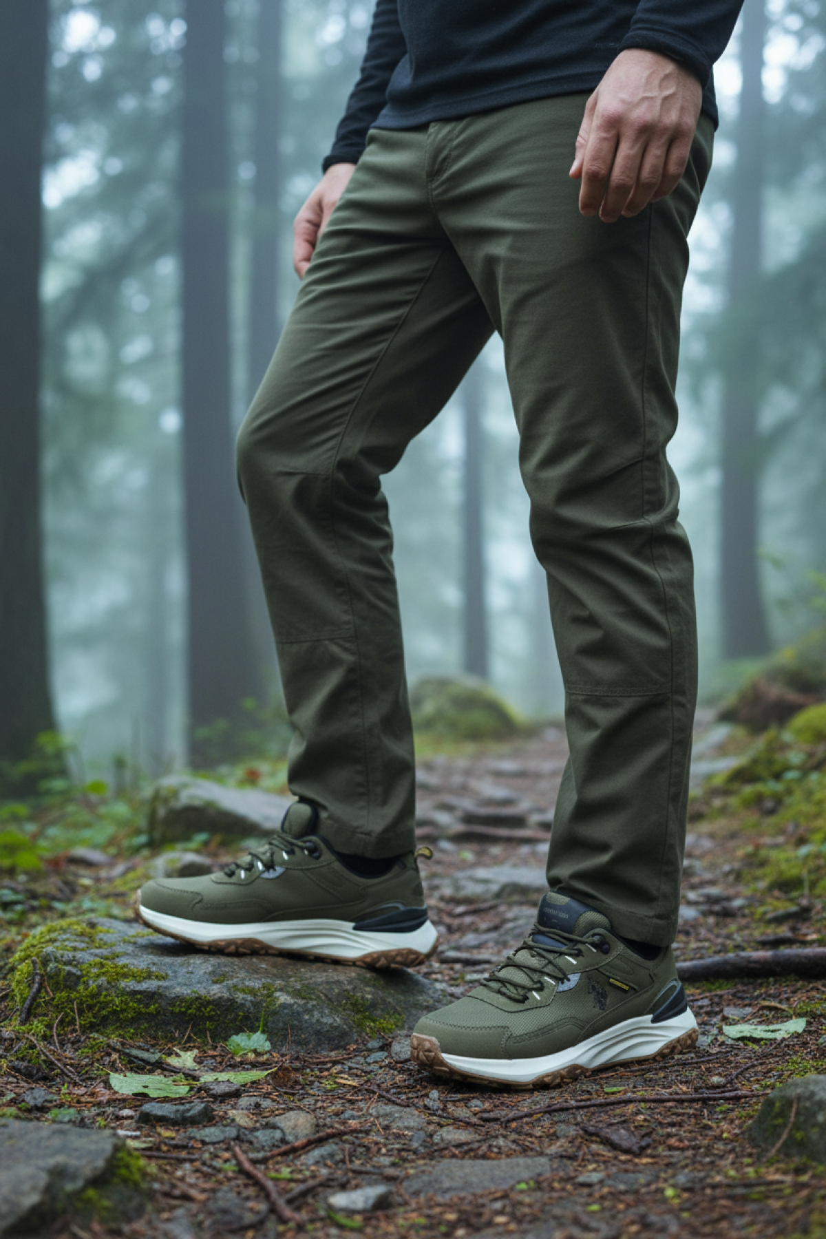 SHELBY 5PR Haki Erkek Outdoor - Görsel 3