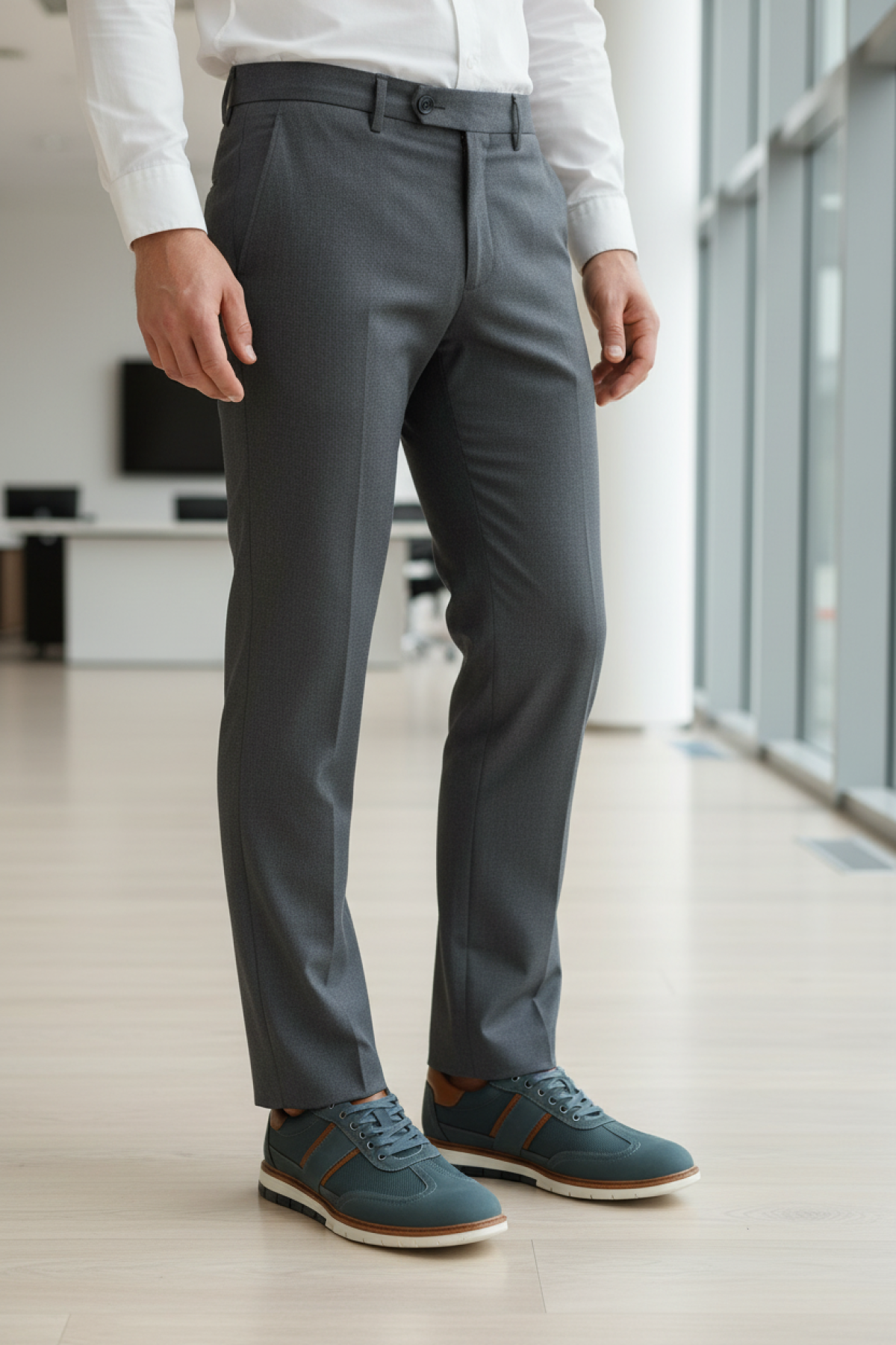 Garamond Garamond CUMRA-N JJ 5PR Mavi Erkek Klasik Ayakkabı Flo'da! Mavi - 3. görsel