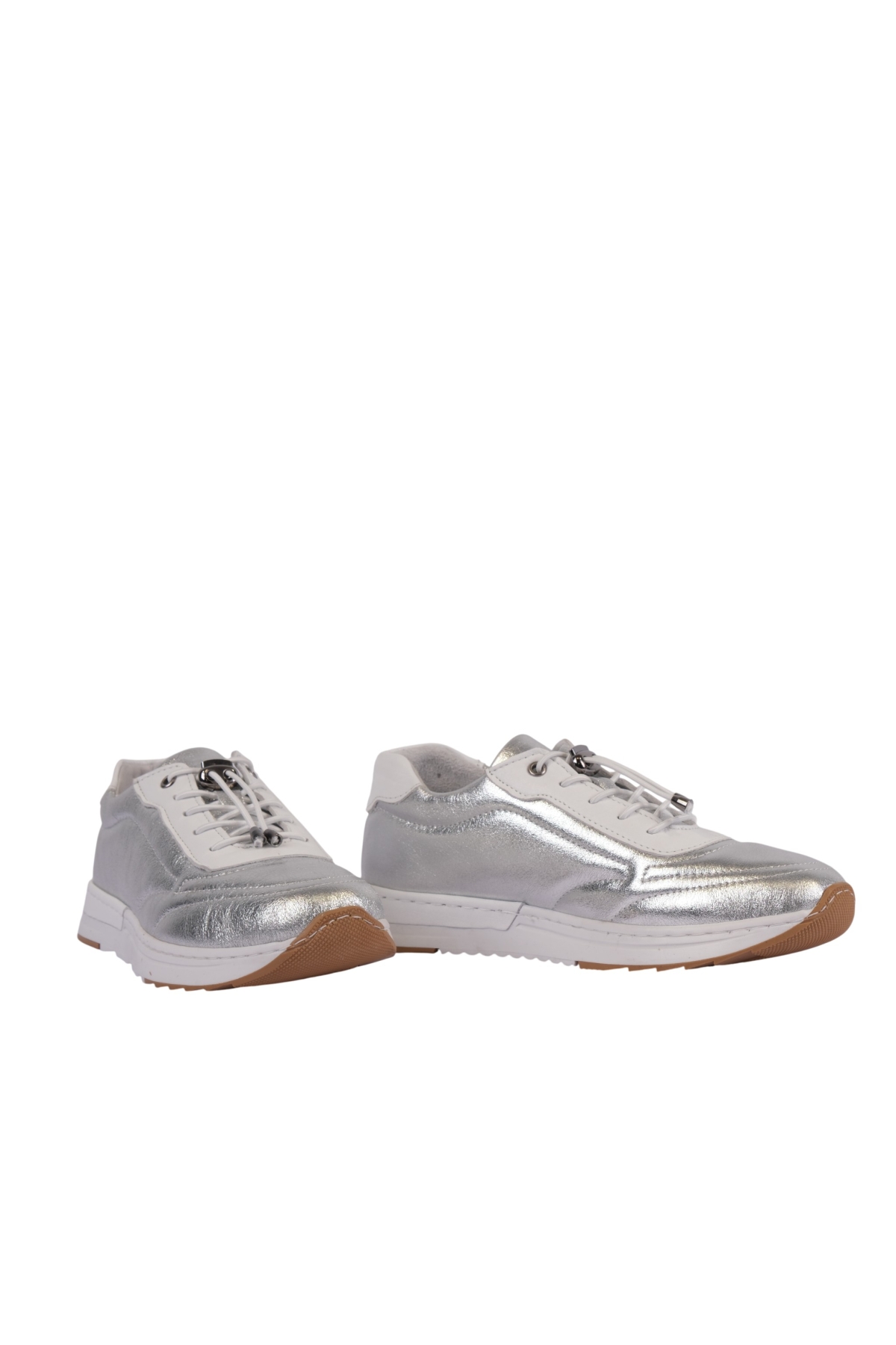 Hakiki Deri Hızlı Bağcıklı Ortopedik Taban Spor Ayakkabı NAPA-383 - Görsel 7