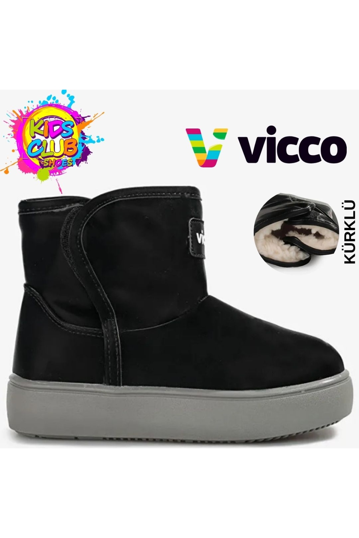 Pak Phylon Kauçuk Taban Kar Botu Ortopedik Çocuk Bot - Görsel 3