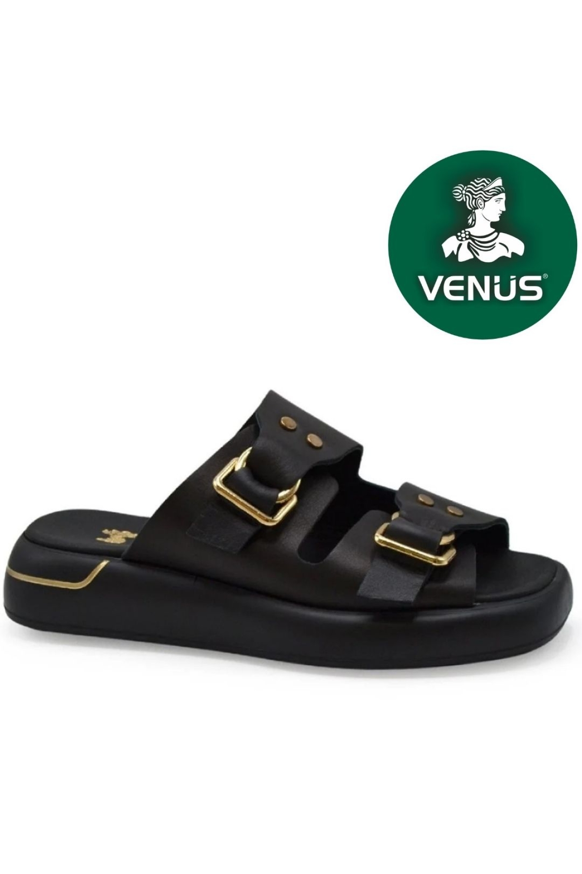 Rigitage Hakiki Deri Kadın Terlik - Görsel 3