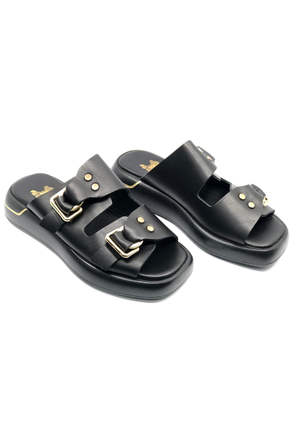 Rigitage Hakiki Deri Kadın Terlik - Görsel 5