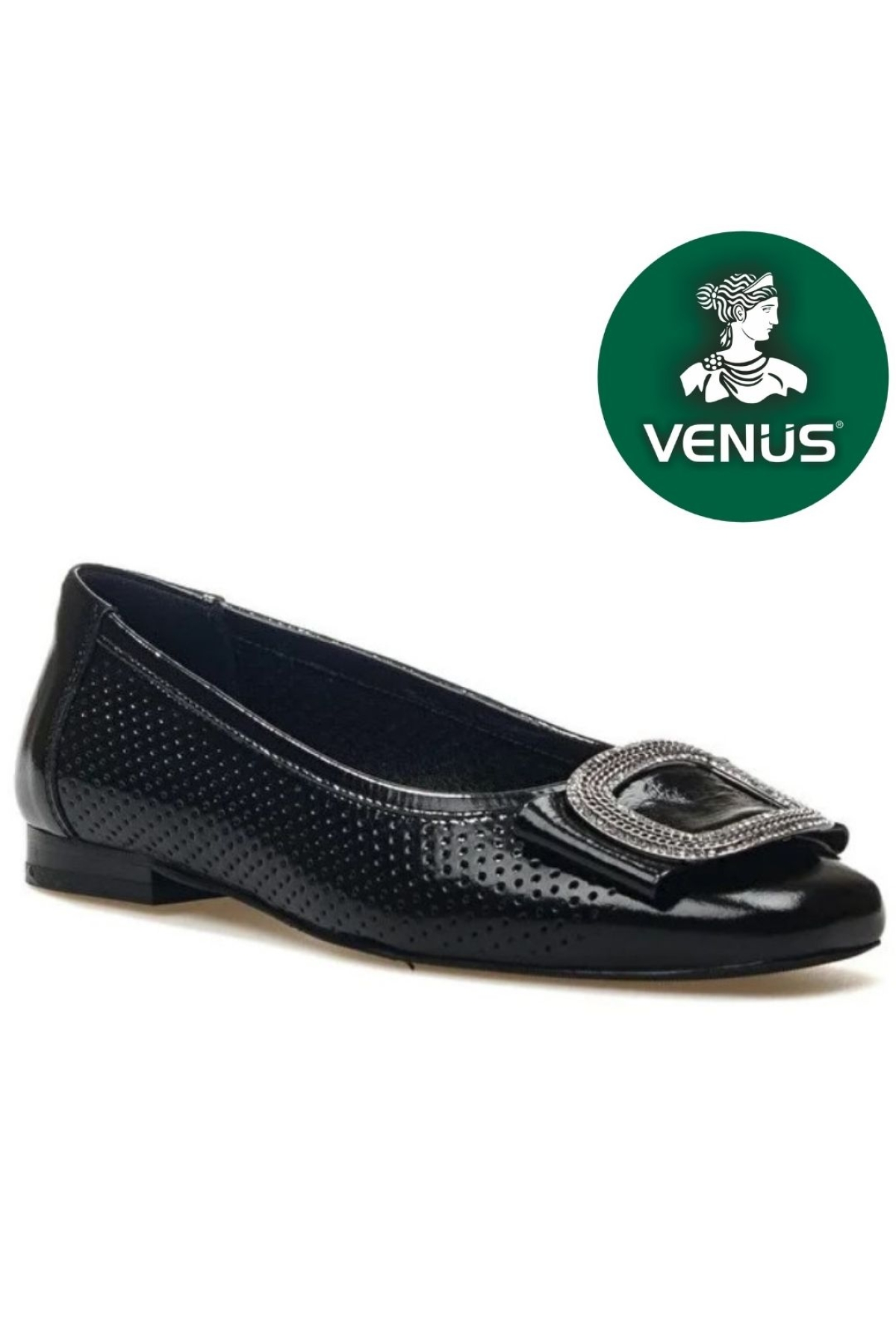 Pigi Hakiki Deri Kadın Babet Ayakkabı - Görsel 4