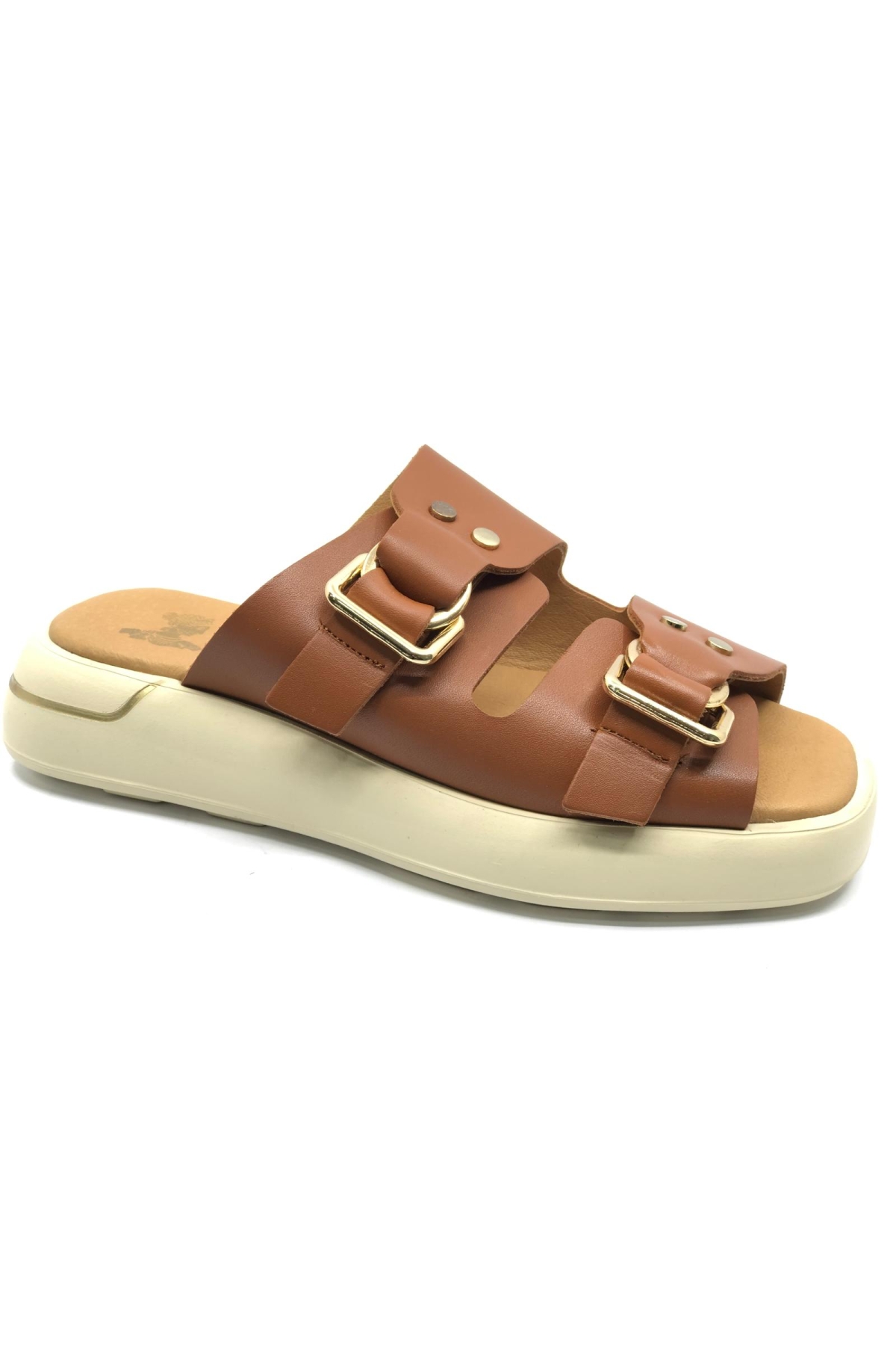 Rigitage Hakiki Deri Kadın Terlik - Görsel 3