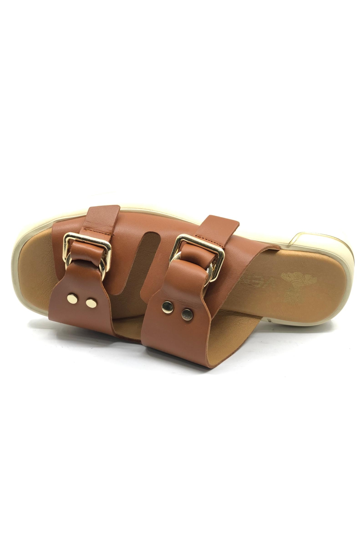 Rigitage Hakiki Deri Kadın Terlik - Görsel 4