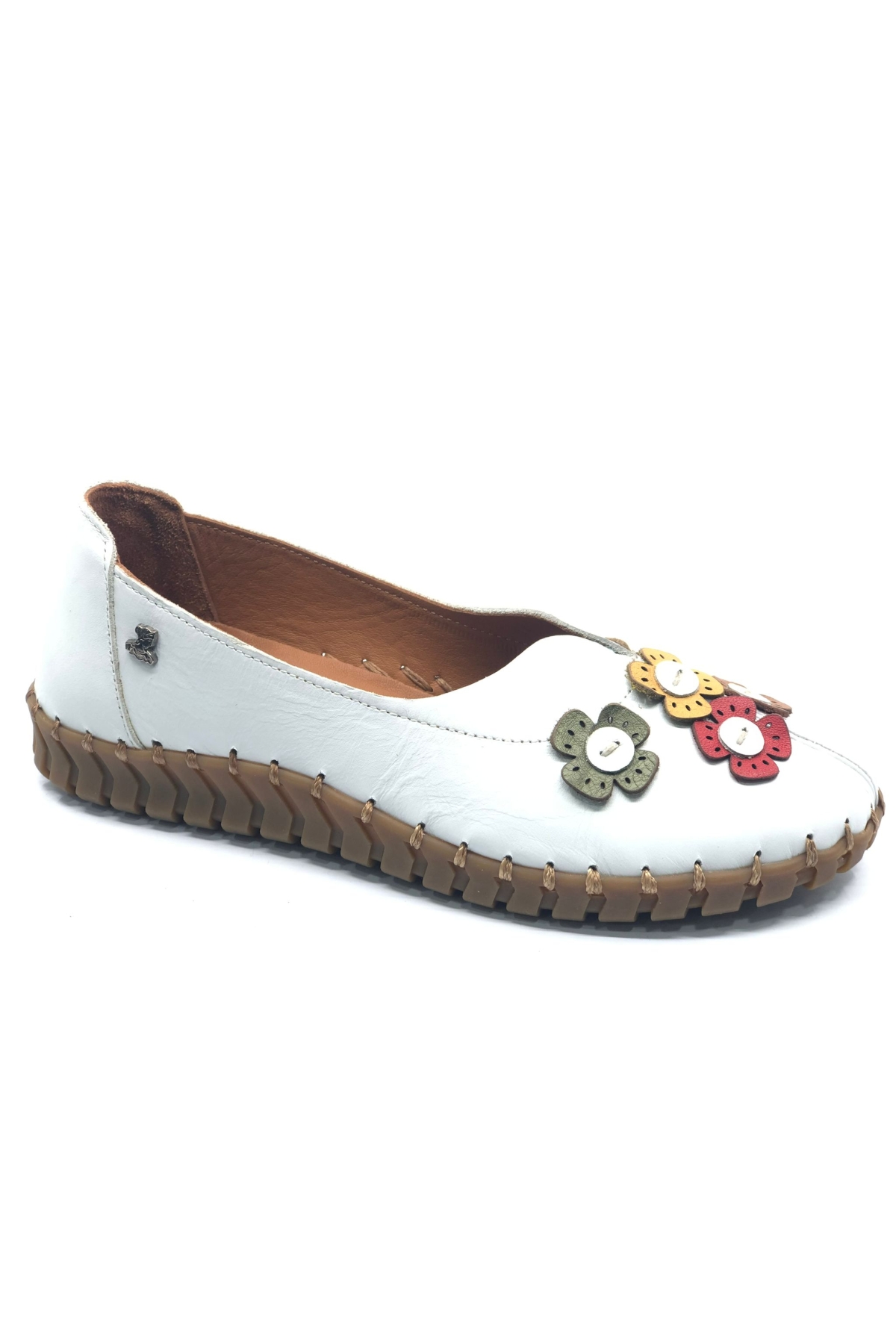 Itron Hakiki Deri Ortopedik Kadın Casual Ayakkabı - Görsel 4