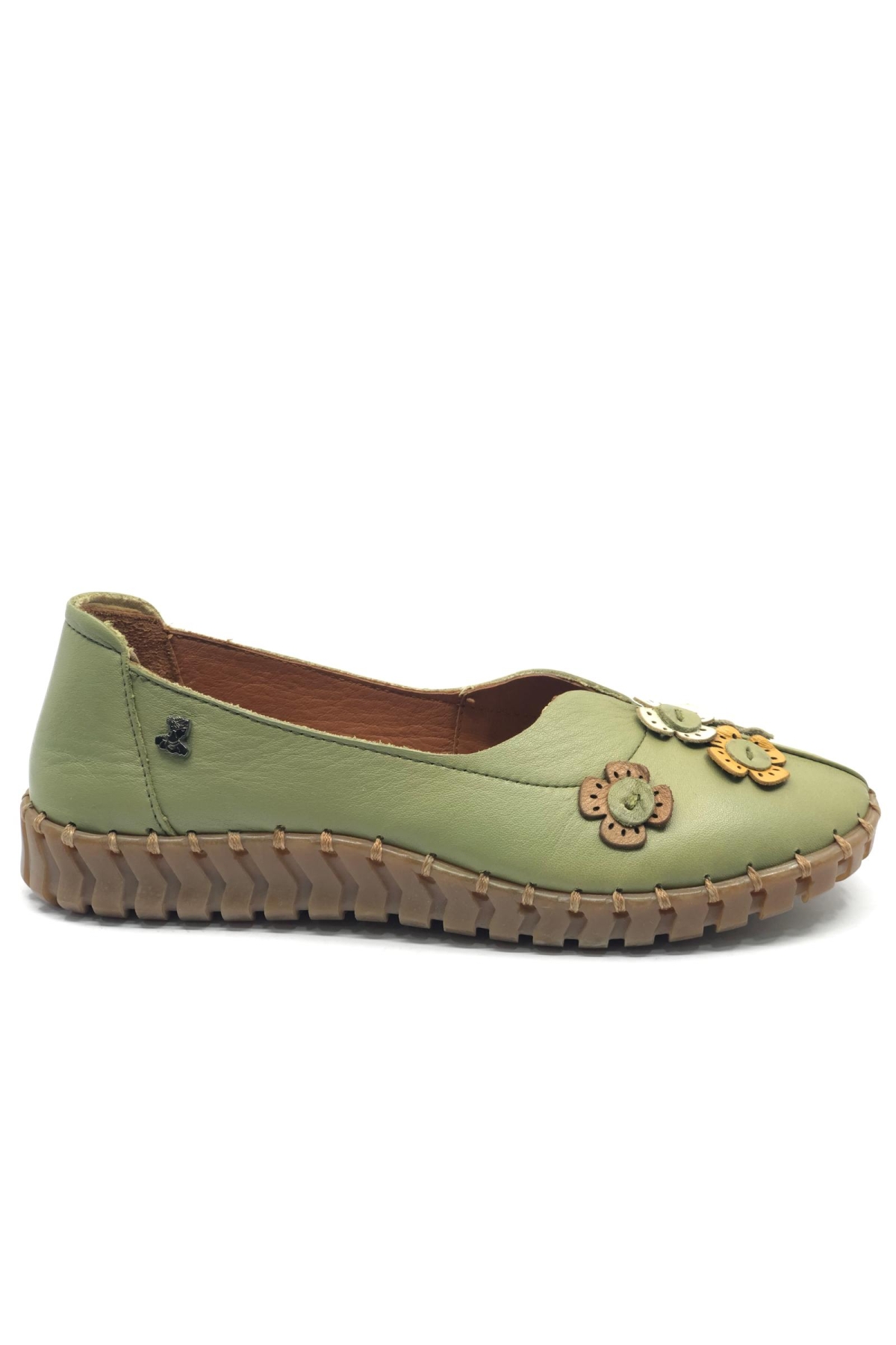 Itron Hakiki Deri Ortopedik Kadın Casual Ayakkabı - Görsel 2