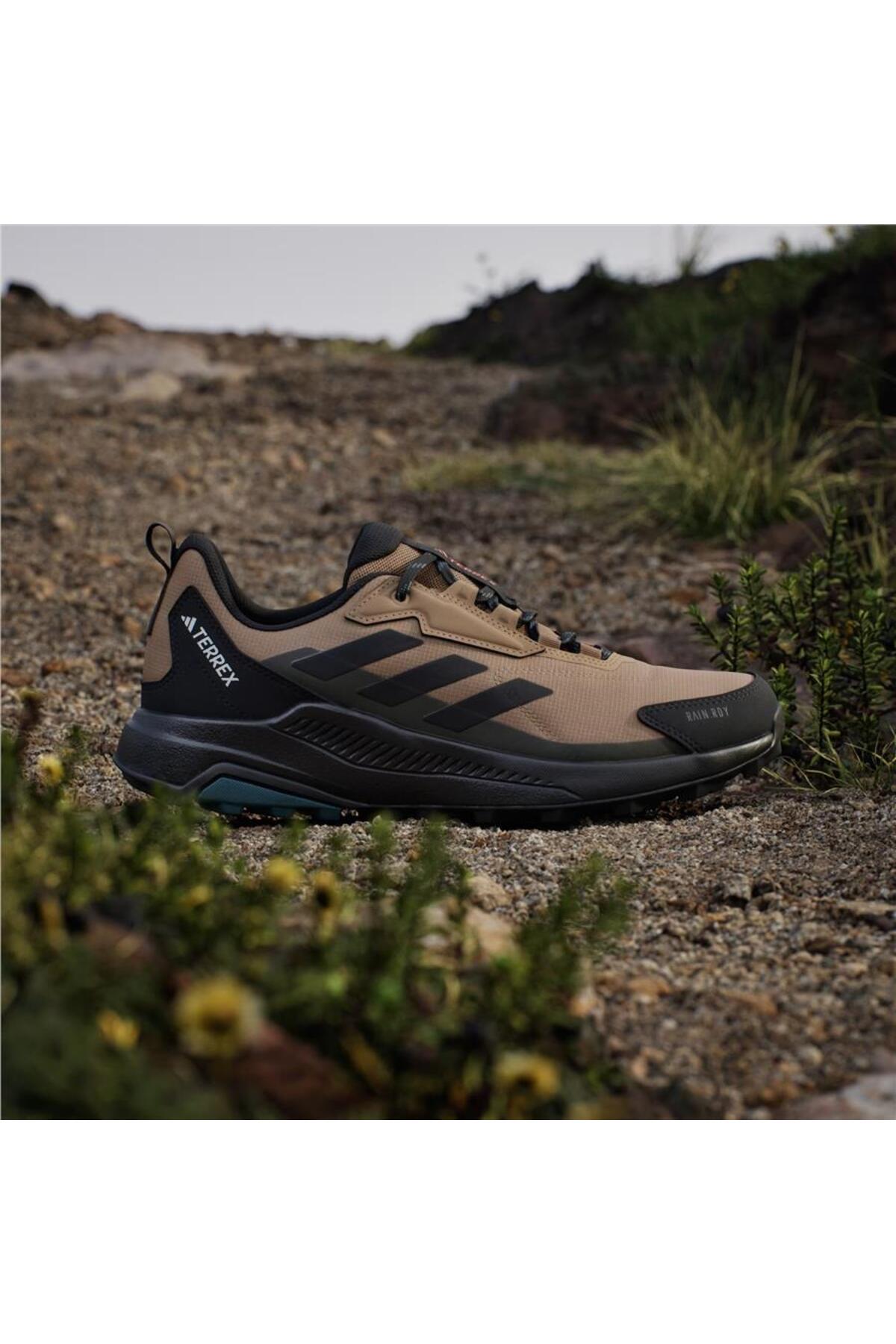 Terrex Anylander Rain.rdy Cardboard / Core Black Yürüyüş Ayakkabısı JQ9961 - Görsel 2