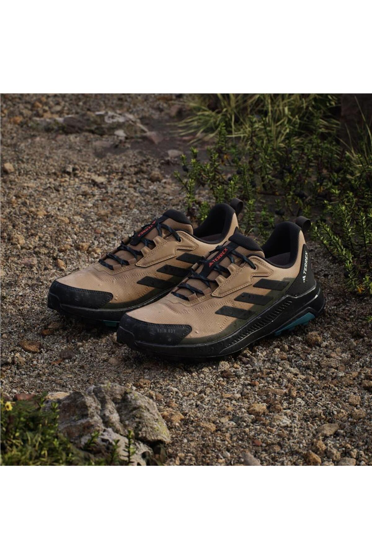 Terrex Anylander Rain.rdy Cardboard / Core Black Yürüyüş Ayakkabısı JQ9961 - Görsel 4
