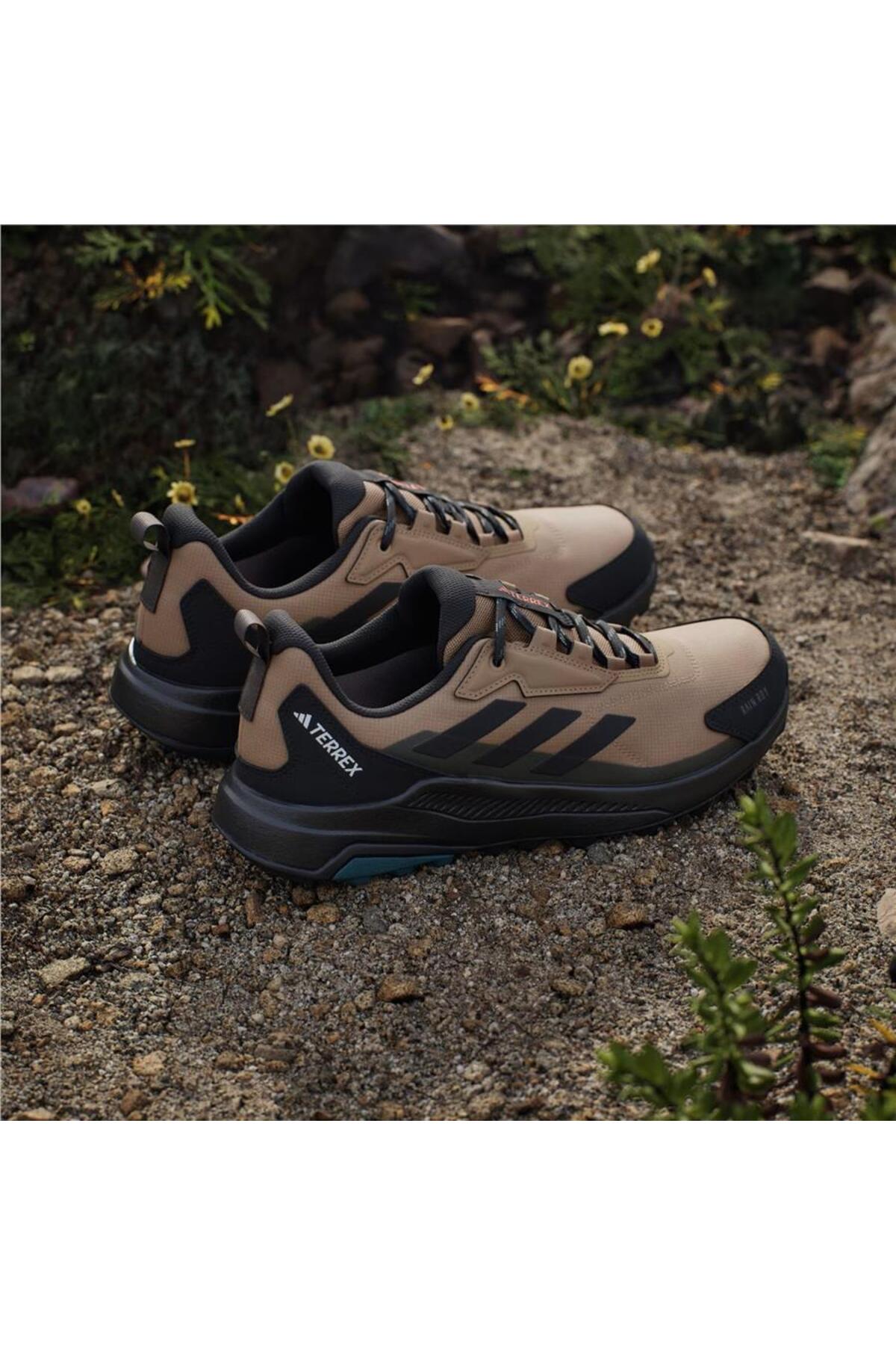 Terrex Anylander Rain.rdy Cardboard / Core Black Yürüyüş Ayakkabısı JQ9961 - Görsel 5