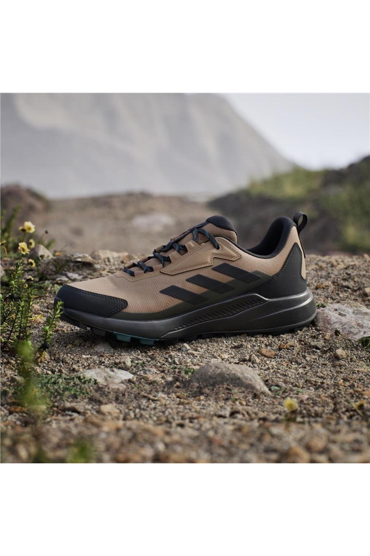 Terrex Anylander Rain.rdy Cardboard / Core Black Yürüyüş Ayakkabısı JQ9961 - Görsel 6