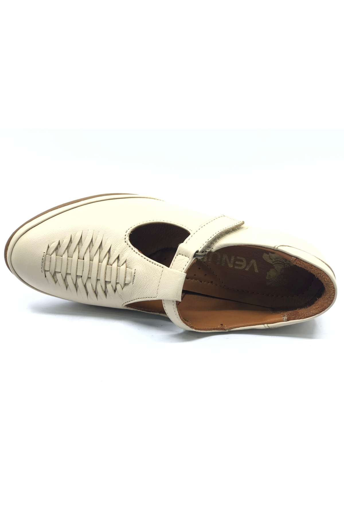 Rendoo Hakiki Deri Comfort Ortopedik Kadın Klasik Topuklu Ayakkabı - Görsel 4