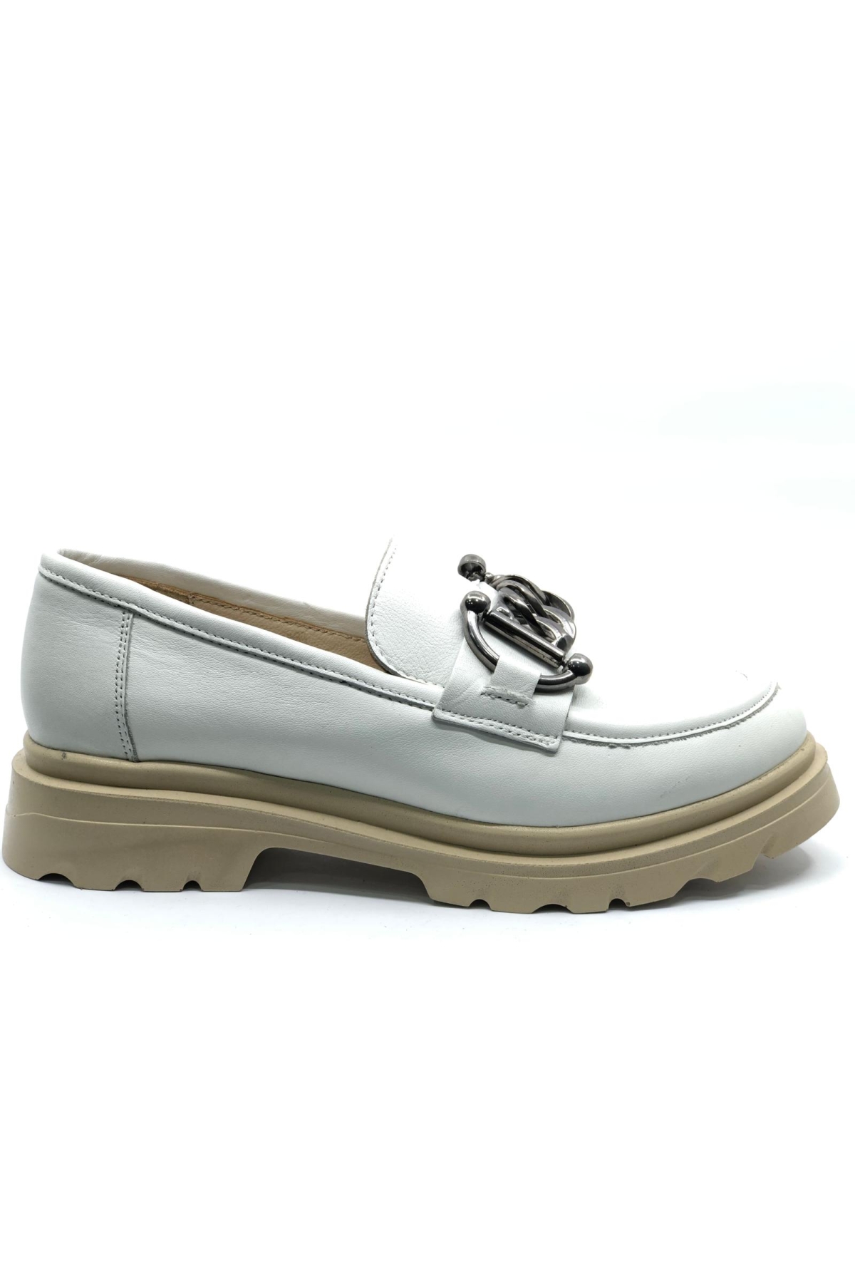 Hoags Hakiki Deri Ortopedik Oxford Kadın Klasik Ayakkabı - Görsel 2