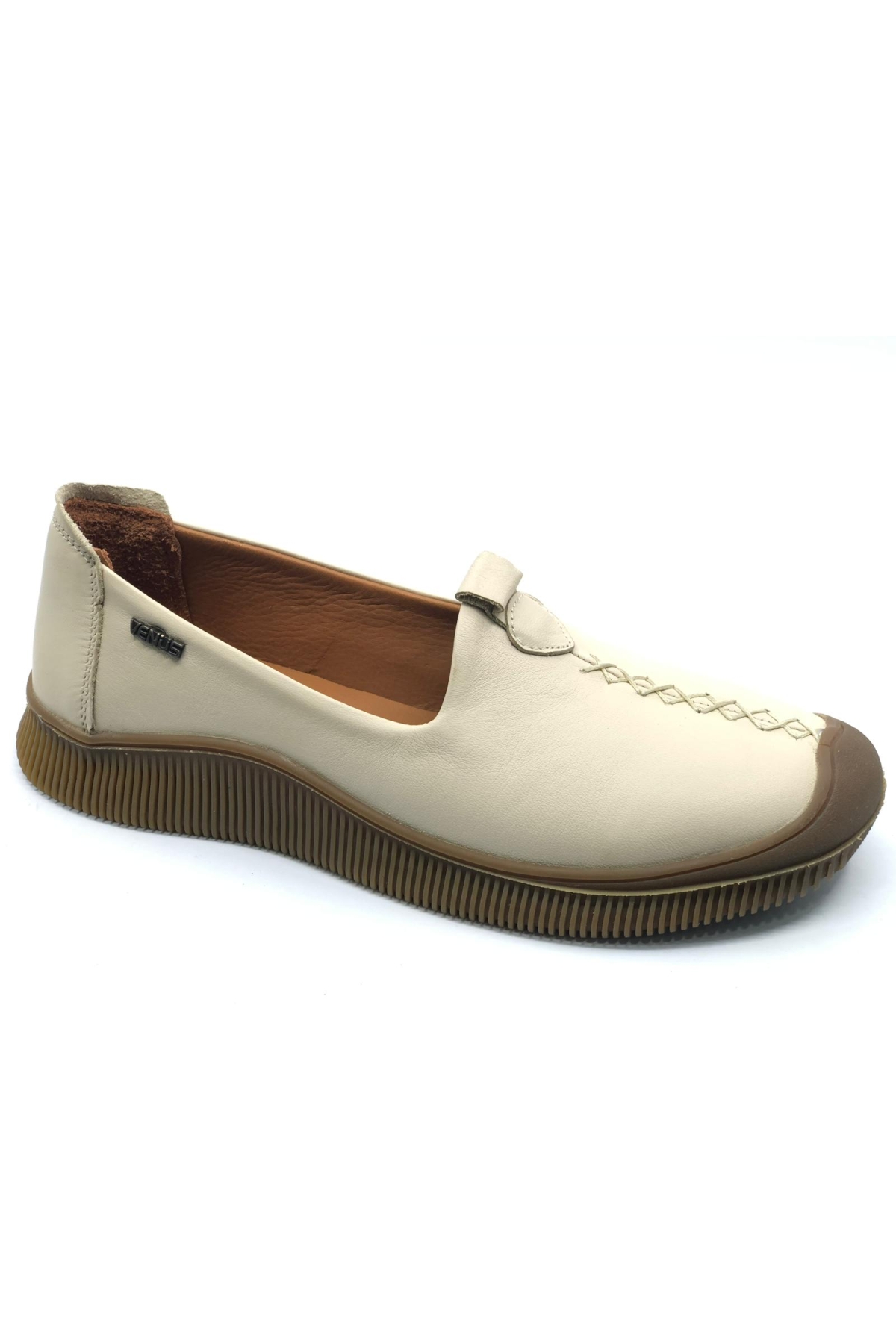 Irgon Hakiki Deri Ortopedik Kadın Casual Ayakkabı - Görsel 2