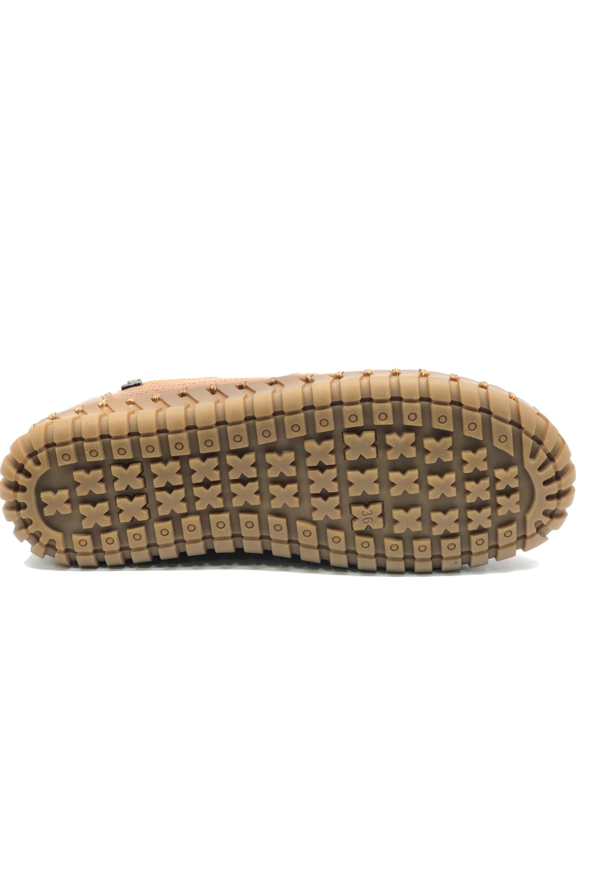 Sombrero Hakiki Deri Kadın Babet Ayakkabı - Görsel 6