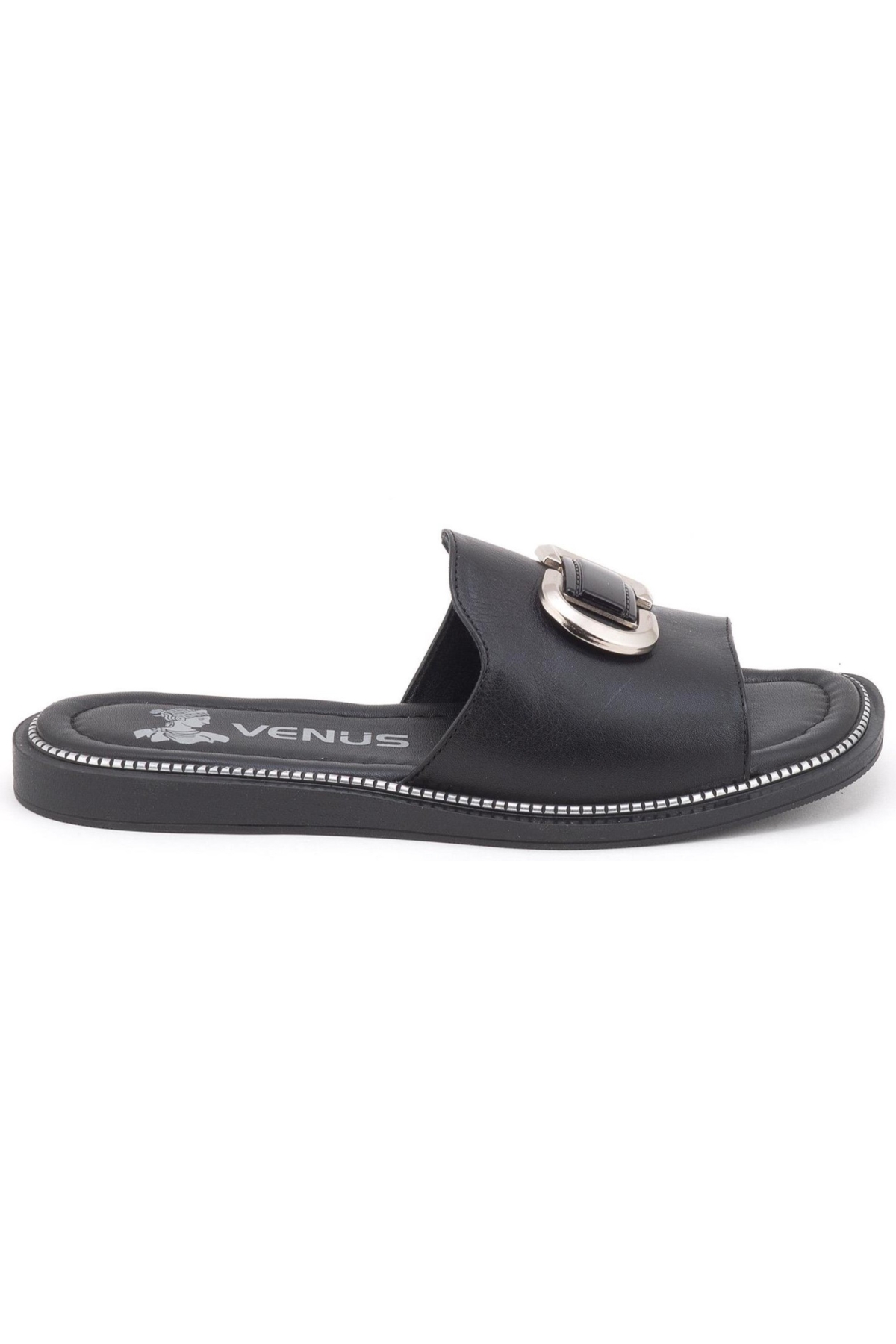 Drion Hakiki Deri Kadın Terlik - Görsel 2