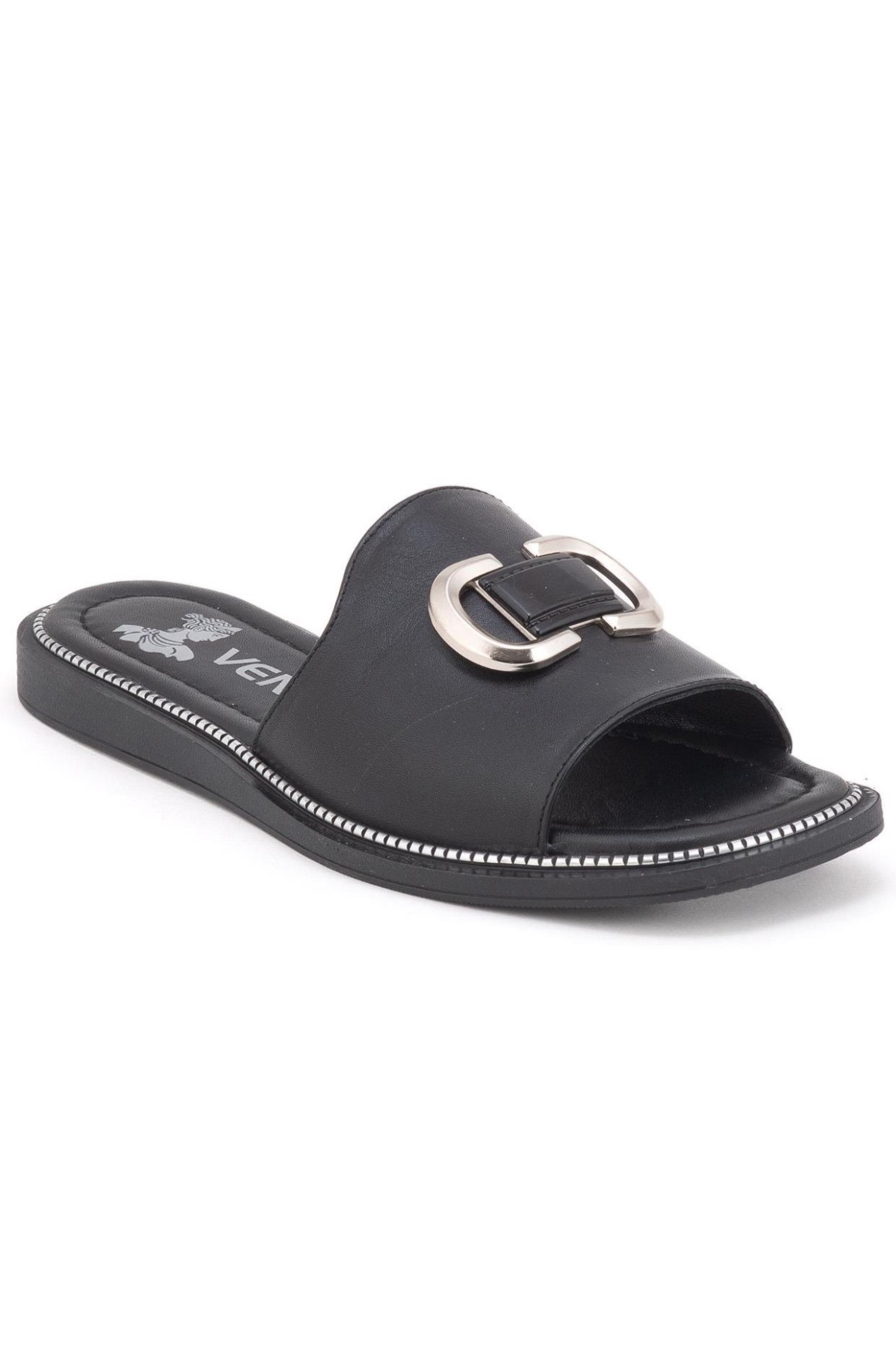 Drion Hakiki Deri Kadın Terlik - Görsel 3