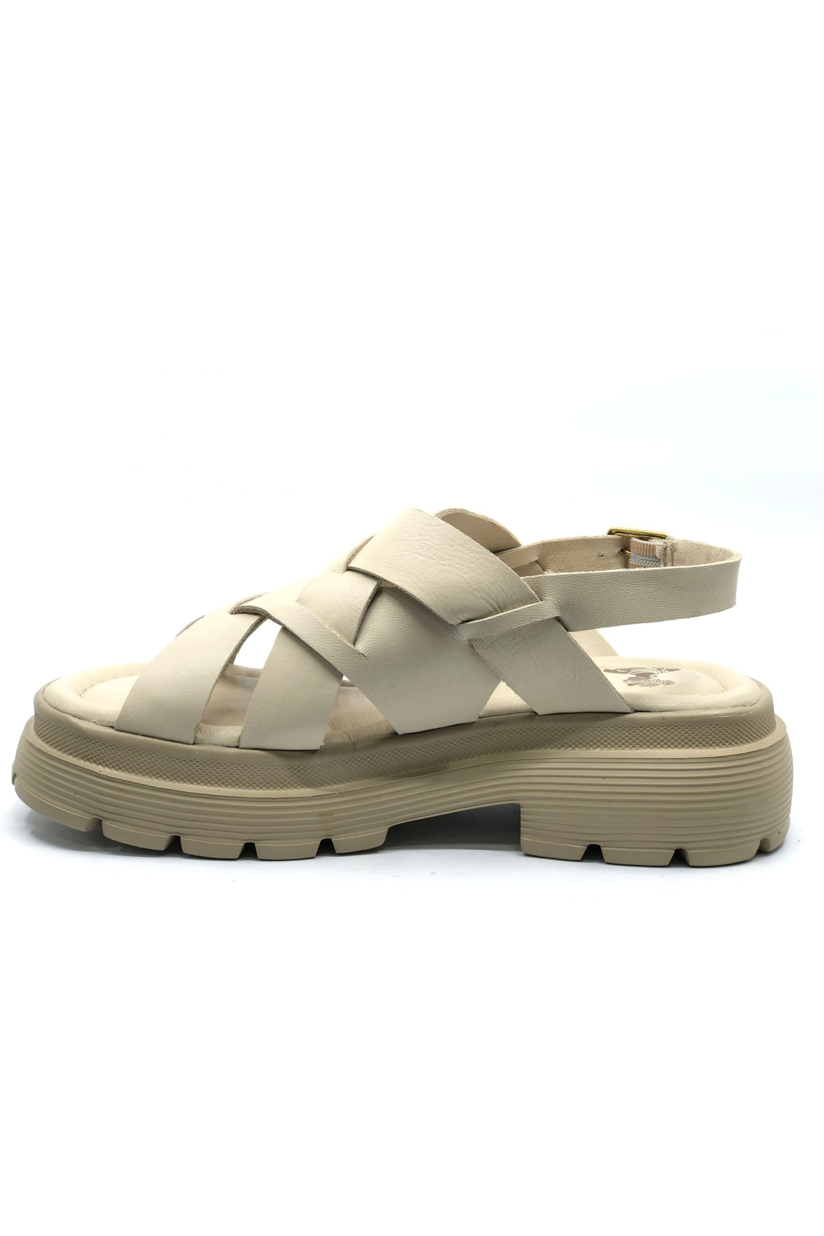 Fevare Hakiki Deri Comfort Ortopedik Kadın Sandalet - Görsel 4