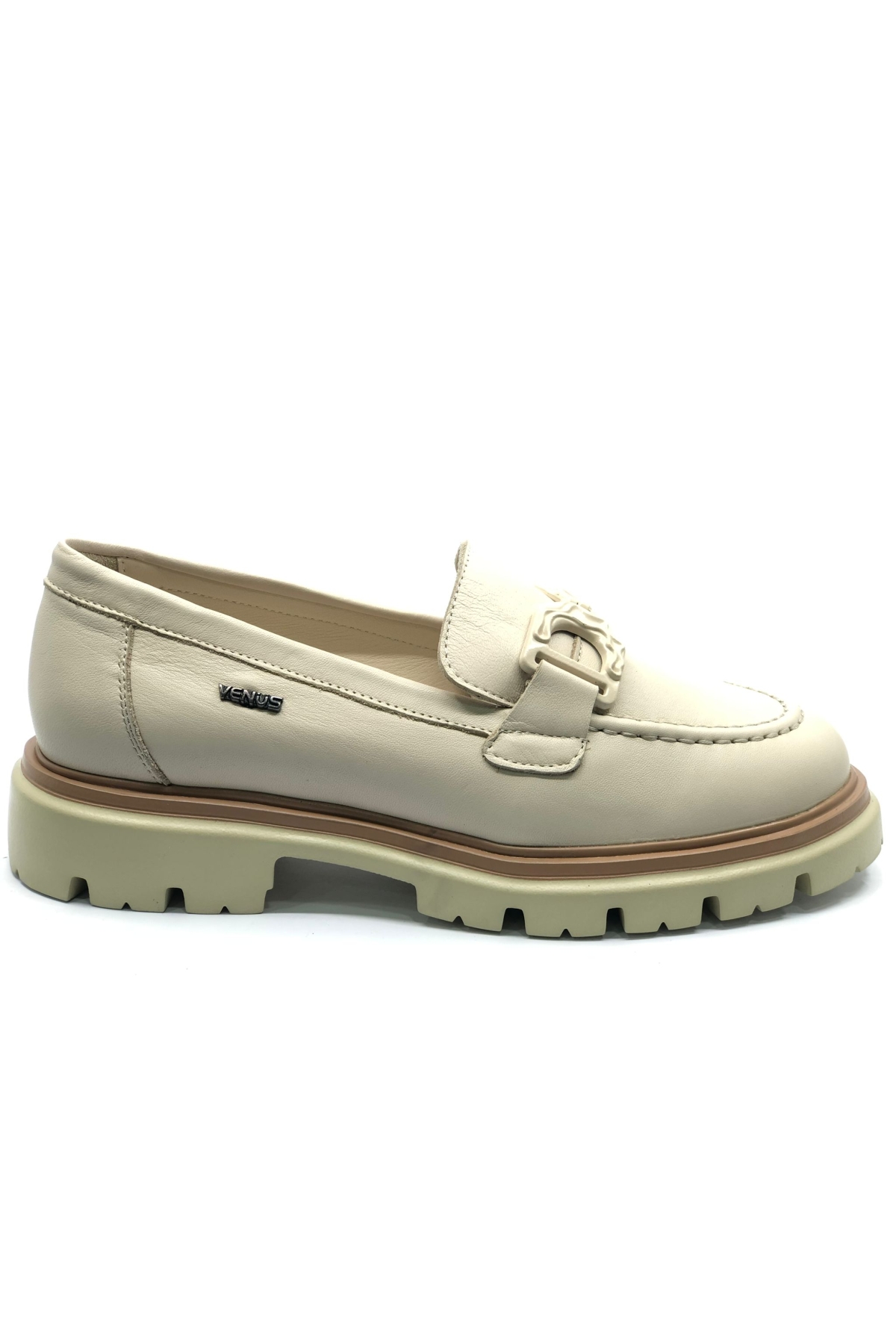 Lamdin Hakiki Deri Ortopedik Oxford Kadın Klasik Ayakkabı - Görsel 2