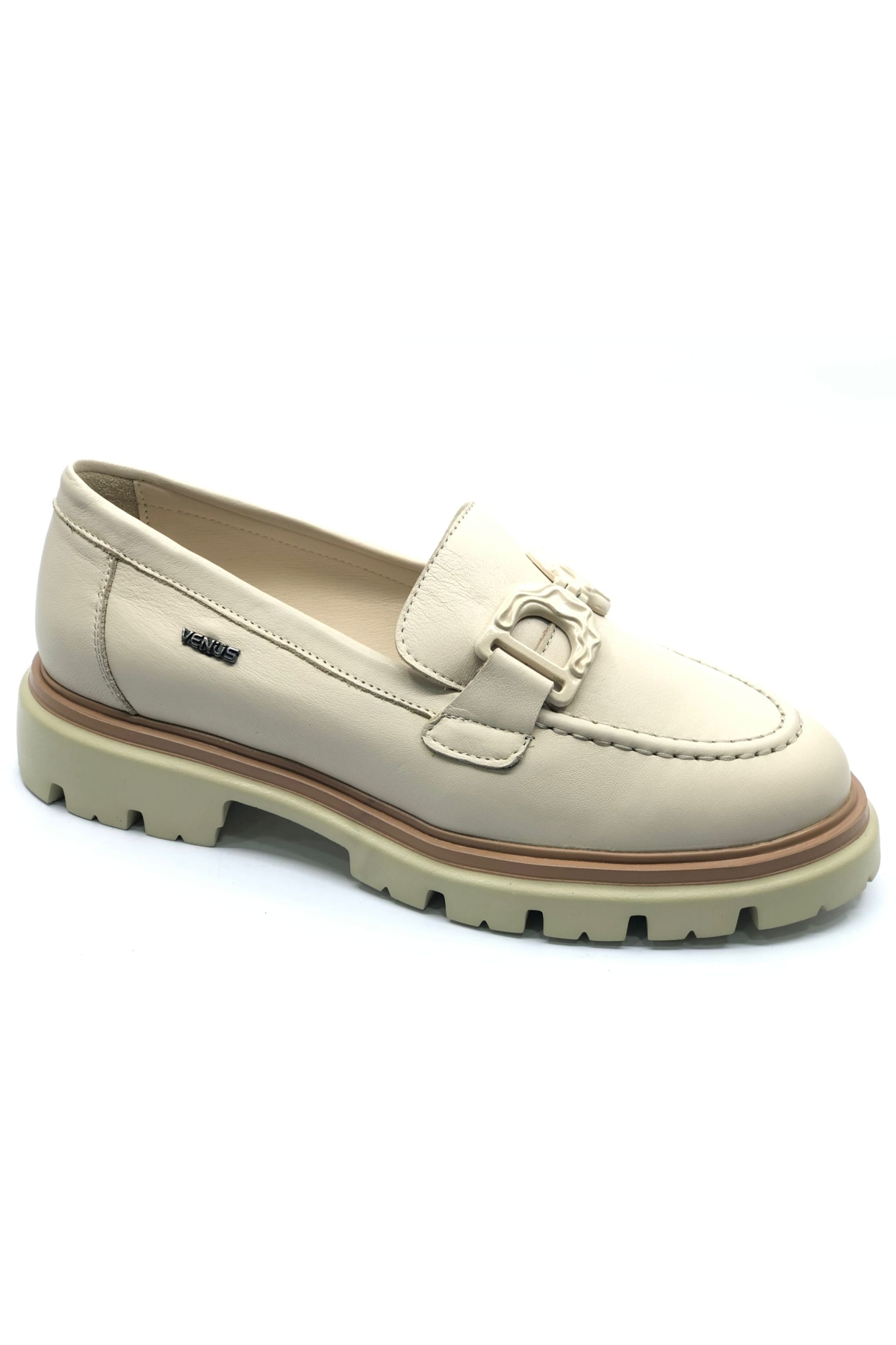 Lamdin Hakiki Deri Ortopedik Oxford Kadın Klasik Ayakkabı - Görsel 4