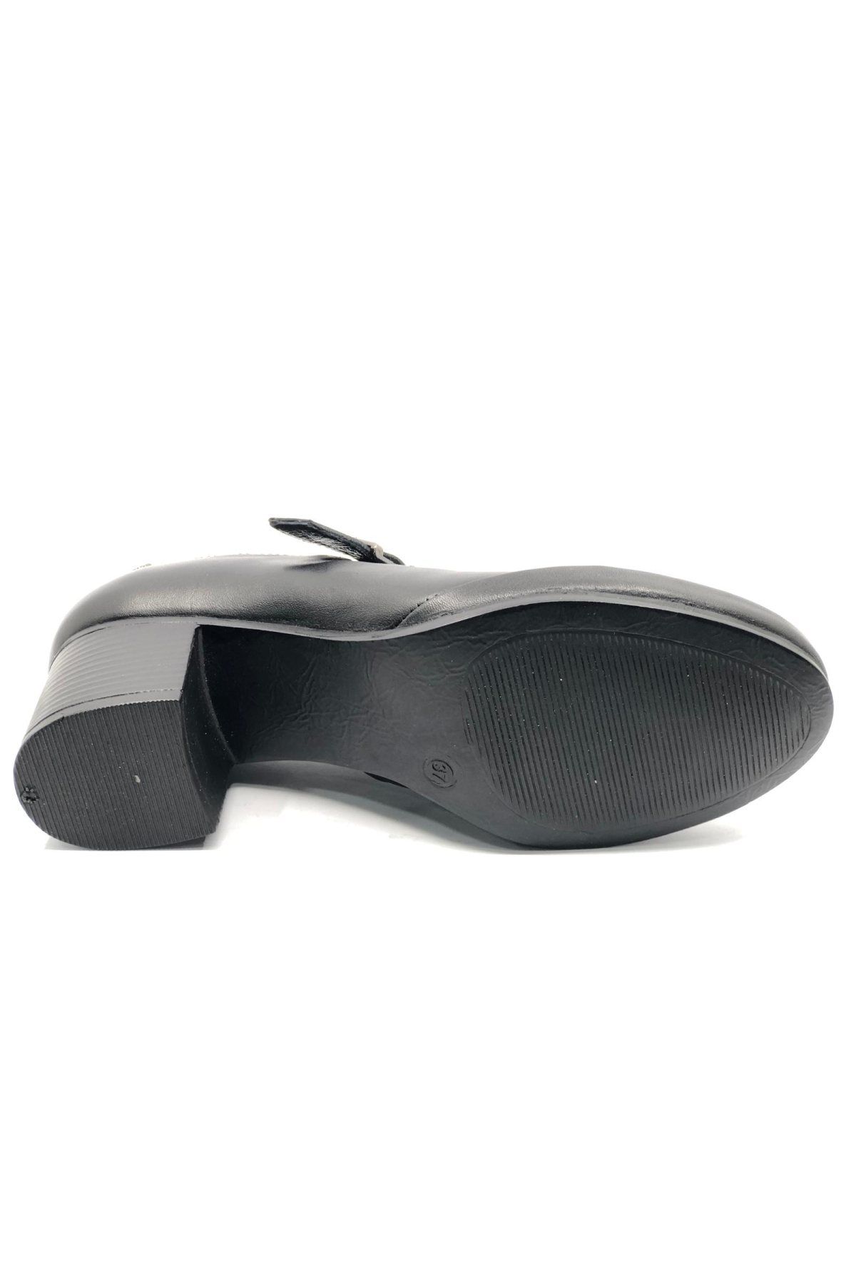 Peleng Hakiki Deri Comfort Ortopedik Kadın Klasik Topuklu Ayakkabı - Görsel 6