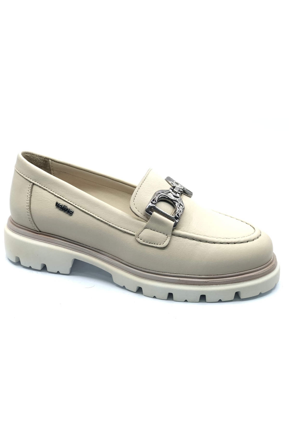 Srow Hakiki Deri Ortopedik Oxford Kadın Klasik Ayakkabı - Görsel 4