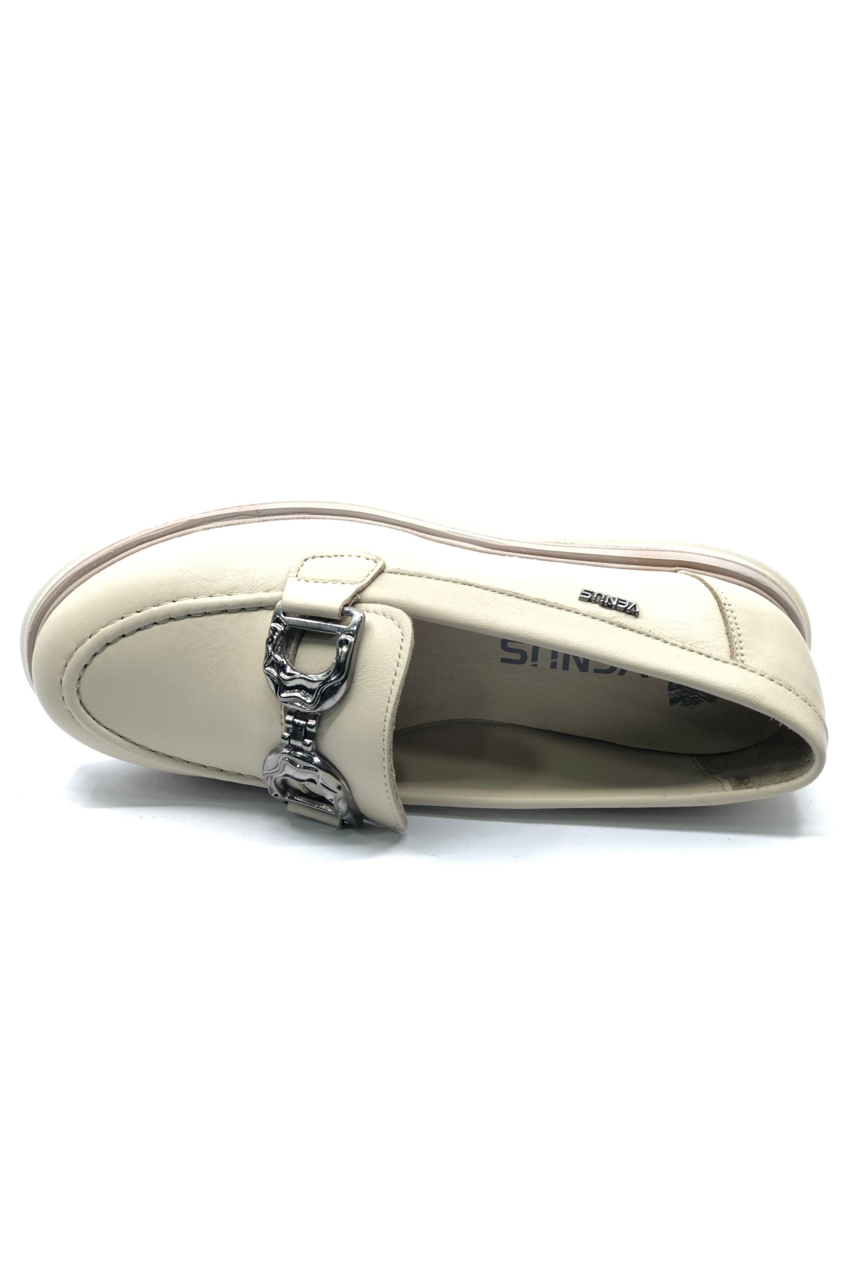 Srow Hakiki Deri Ortopedik Oxford Kadın Klasik Ayakkabı - Görsel 6