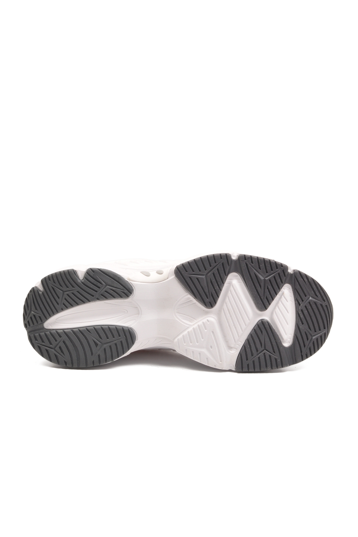 Beyaz Hafif Esnek Bağcıklı Erkek Spor Ayakkabı 2392 M - Görsel 6